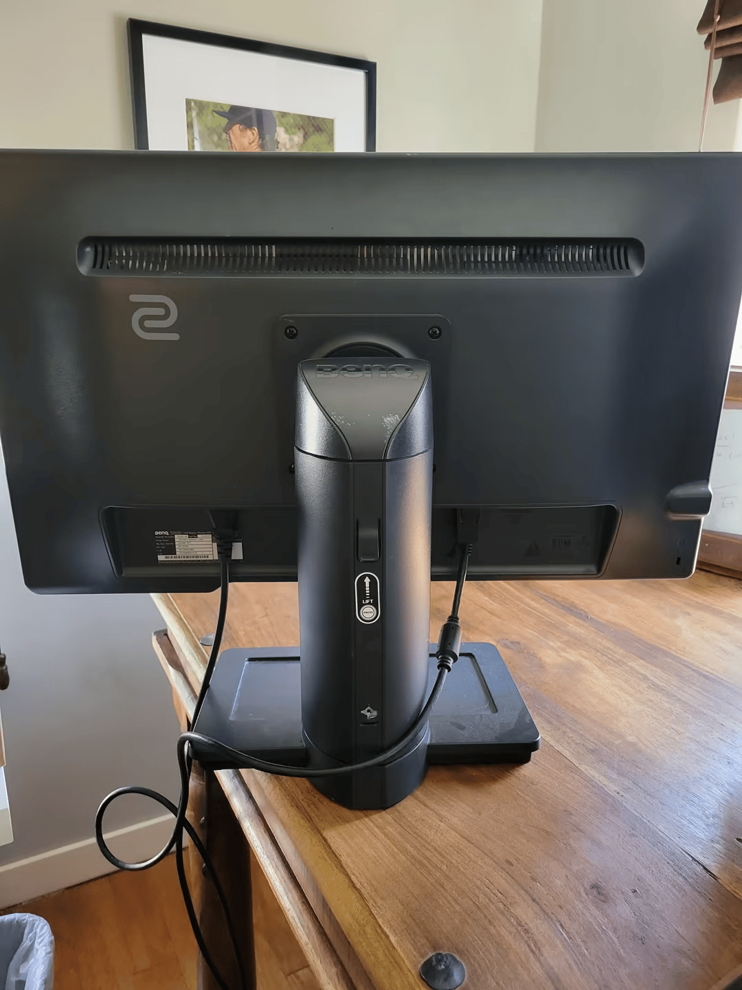 BenQ Zowie XL2411P **Used with light damage**  (1080p, 144hz, 24 inches, TN panel)