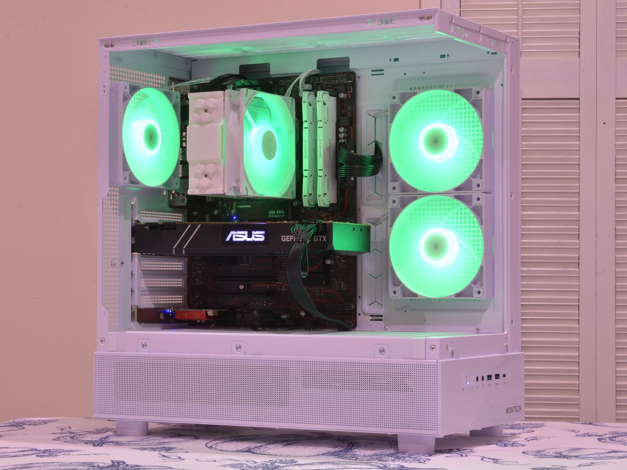 💸Budget Gamer💸 Ryzen 5 5600 | GTX 1080ti 11GB | 16GB DDR4 | 512GB nVME SSD Gaming Win11 Pro+Wifi