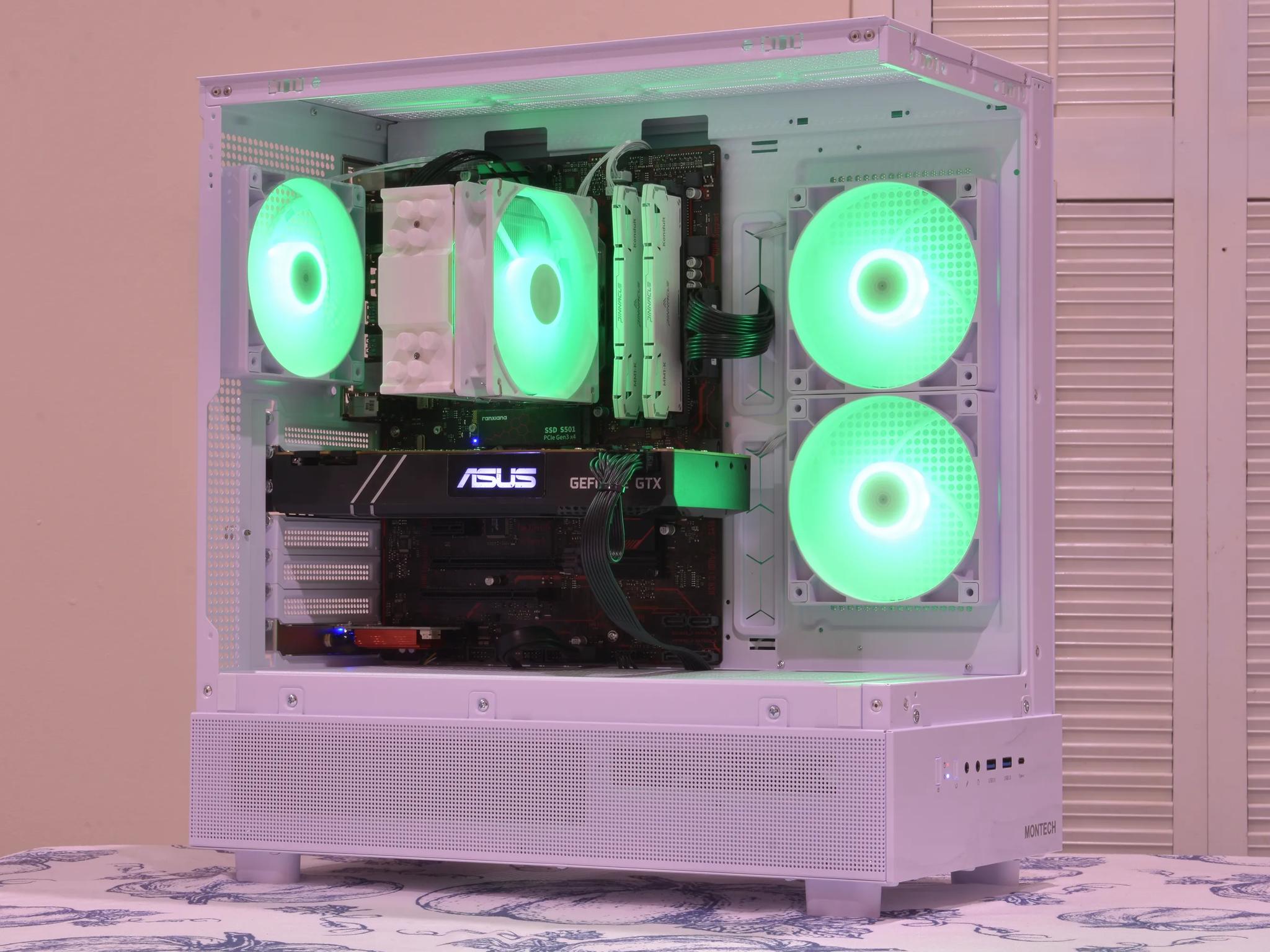 💸Budget Gamer💸 Ryzen 5 5600 | GTX 1080ti 11GB | 16GB DDR4 | 512GB nVME SSD Gaming Win11 Pro+Wifi