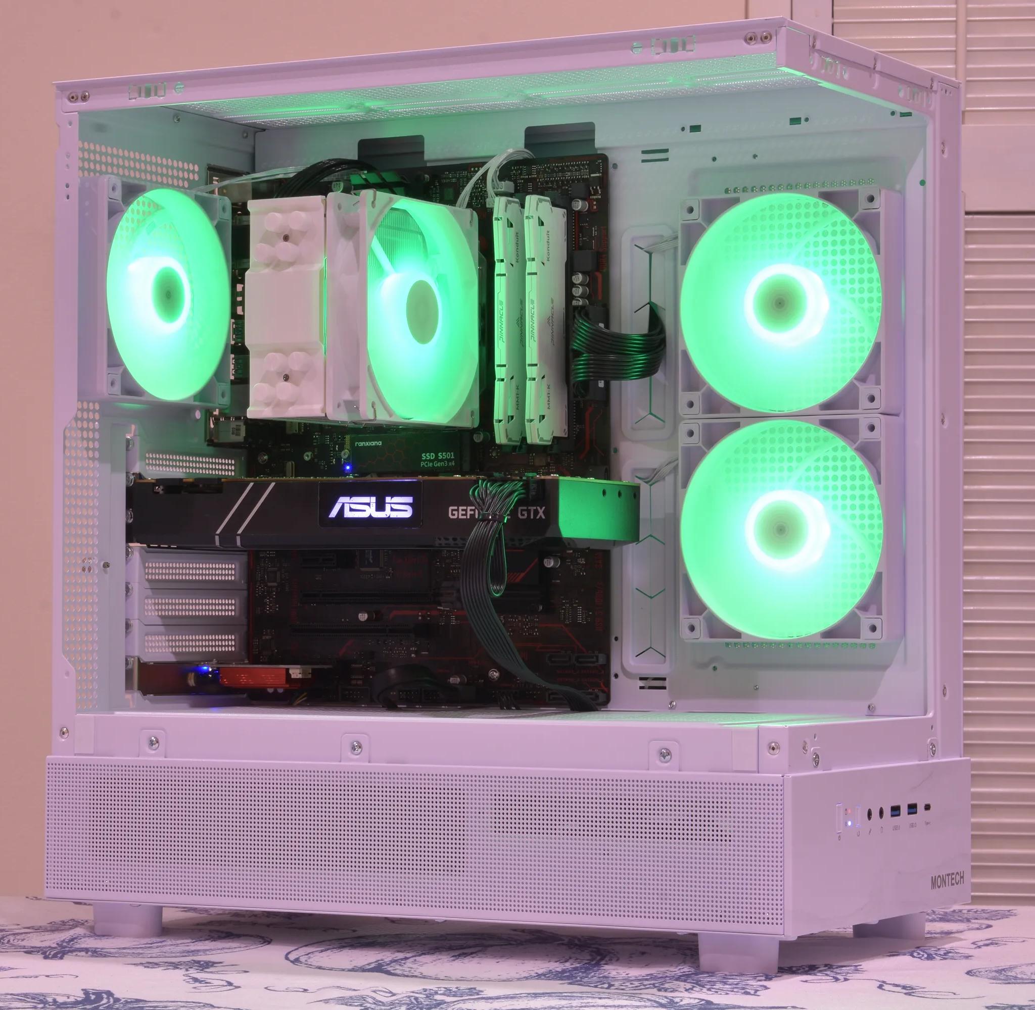 💸Budget Gamer💸 Ryzen 5 5600 | GTX 1080ti 11GB | 16GB DDR4 | 512GB nVME SSD Gaming Win11 Pro+Wifi