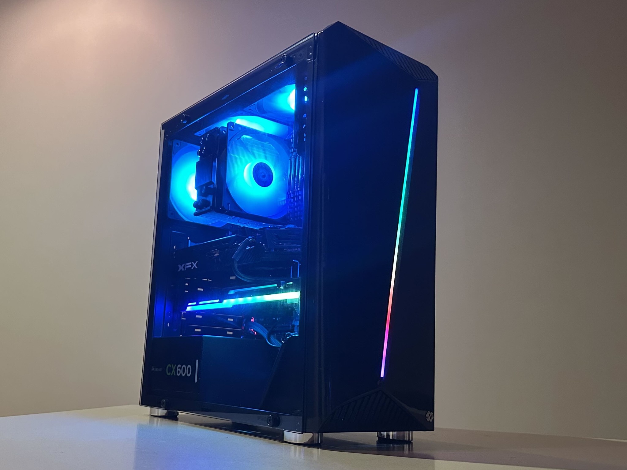 Starter Gaming PC – Intel Core i7-4770K | XFX AMD Radeon RX 580 | 32GB RAM | 1TB SSD | Win10
