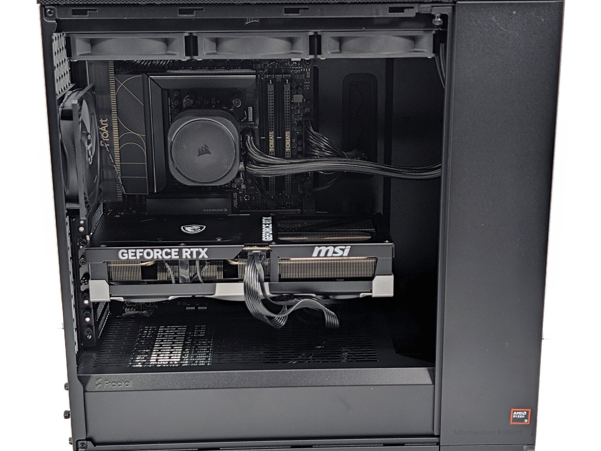 PowerSpec AI90 (Upgraded) – Ryzen 9 9950X3D-RTX 5090-64GB DDR5-2TB NVMe-ASUS ProArt X870E-1700W PSU