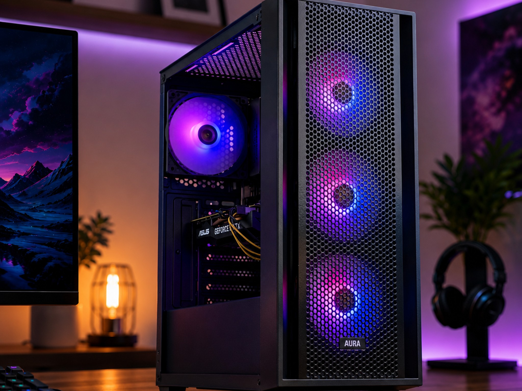 Nvidia RTX 5060 | Intel core i7 3.4ghz | 32GB RAM | SSD+1TB | Wi-Fi/BT | Win 11 - Custom Gaming PC