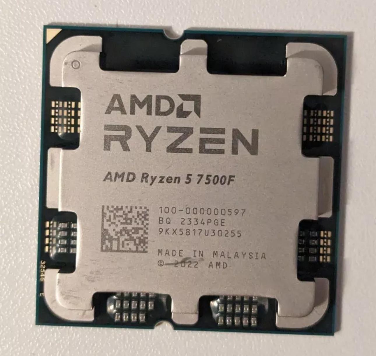 Ryzen 5 7500F AM5 CPU
