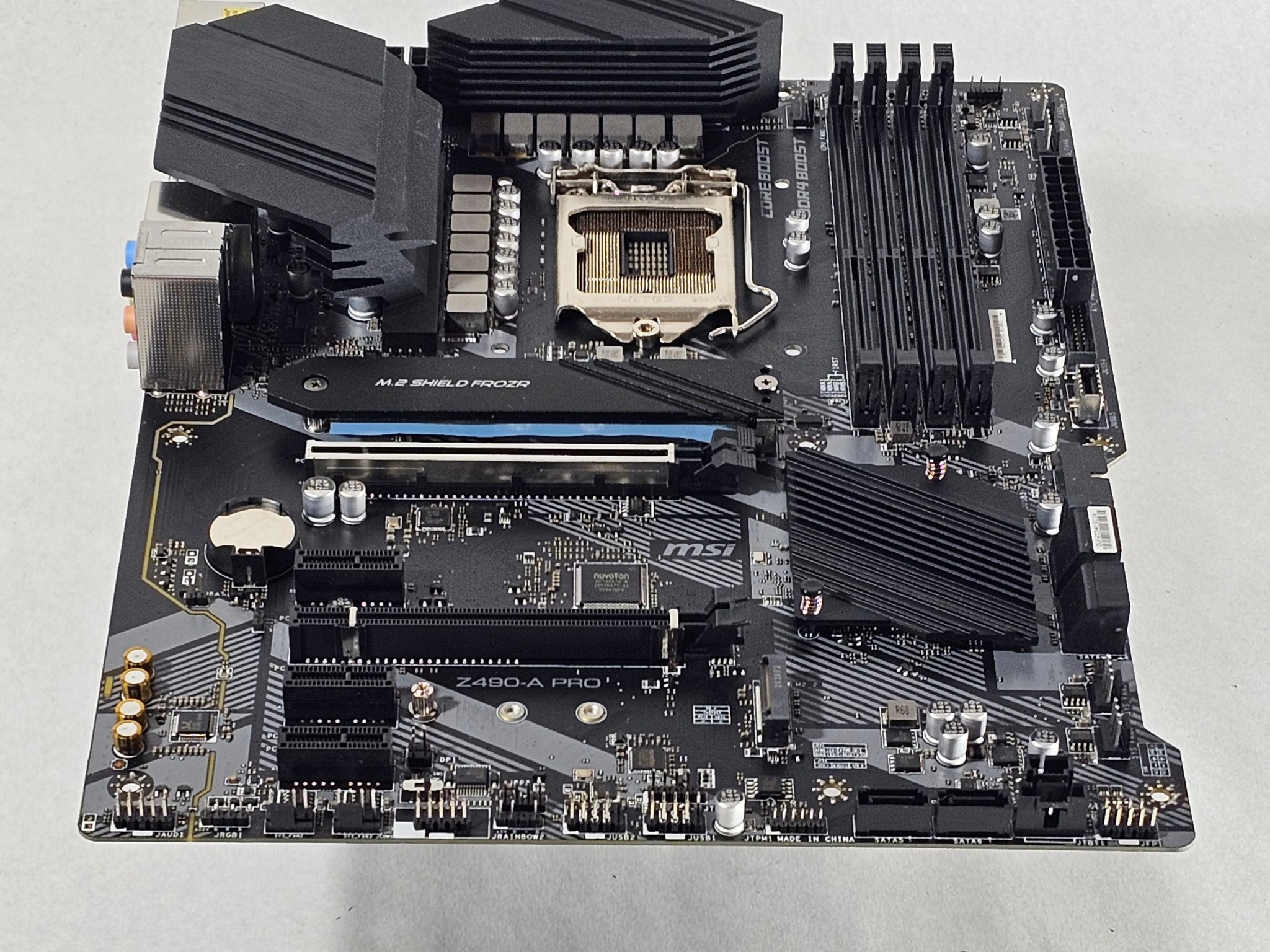MSI Z490-A PRO LGA1200 DDR4 ATX Motherboard