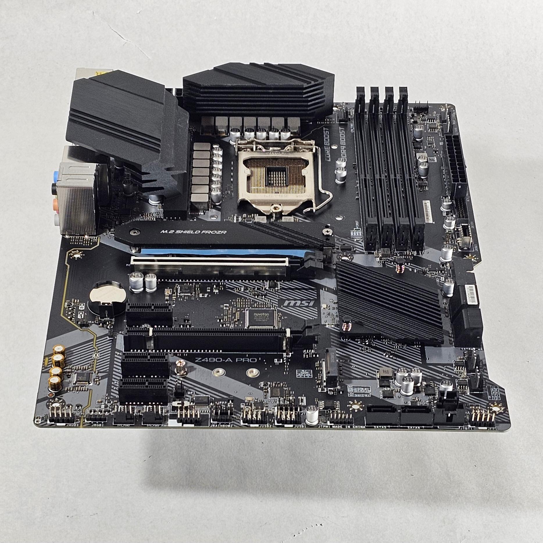 MSI Z490-A PRO LGA1200 DDR4 ATX Motherboard