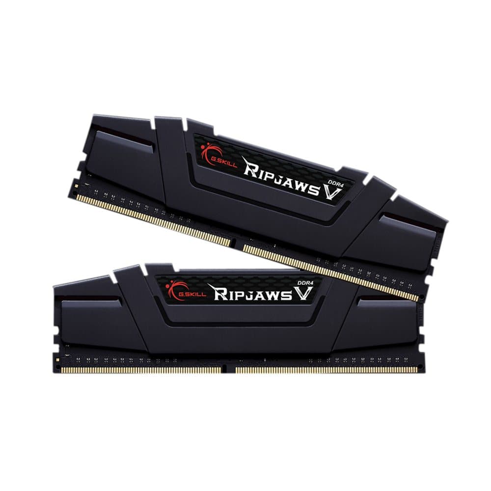 G.Skill Ripjaws V 16GB (2 x 8GB) DDR4-3200 PC4-25600 CL16 Dual Channel Desktop Memory Kit 3200C16D