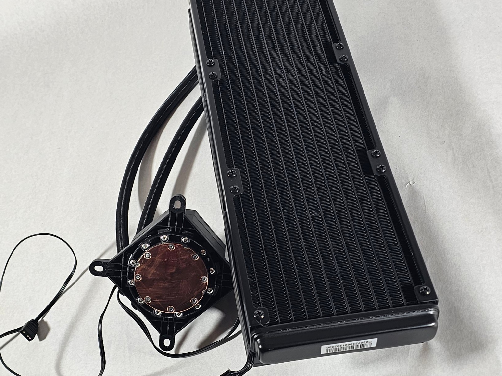 360mm Lian LI AIO RGB CPU Liquid Cooler for AMD AM4 - 2 RGB Controllers included