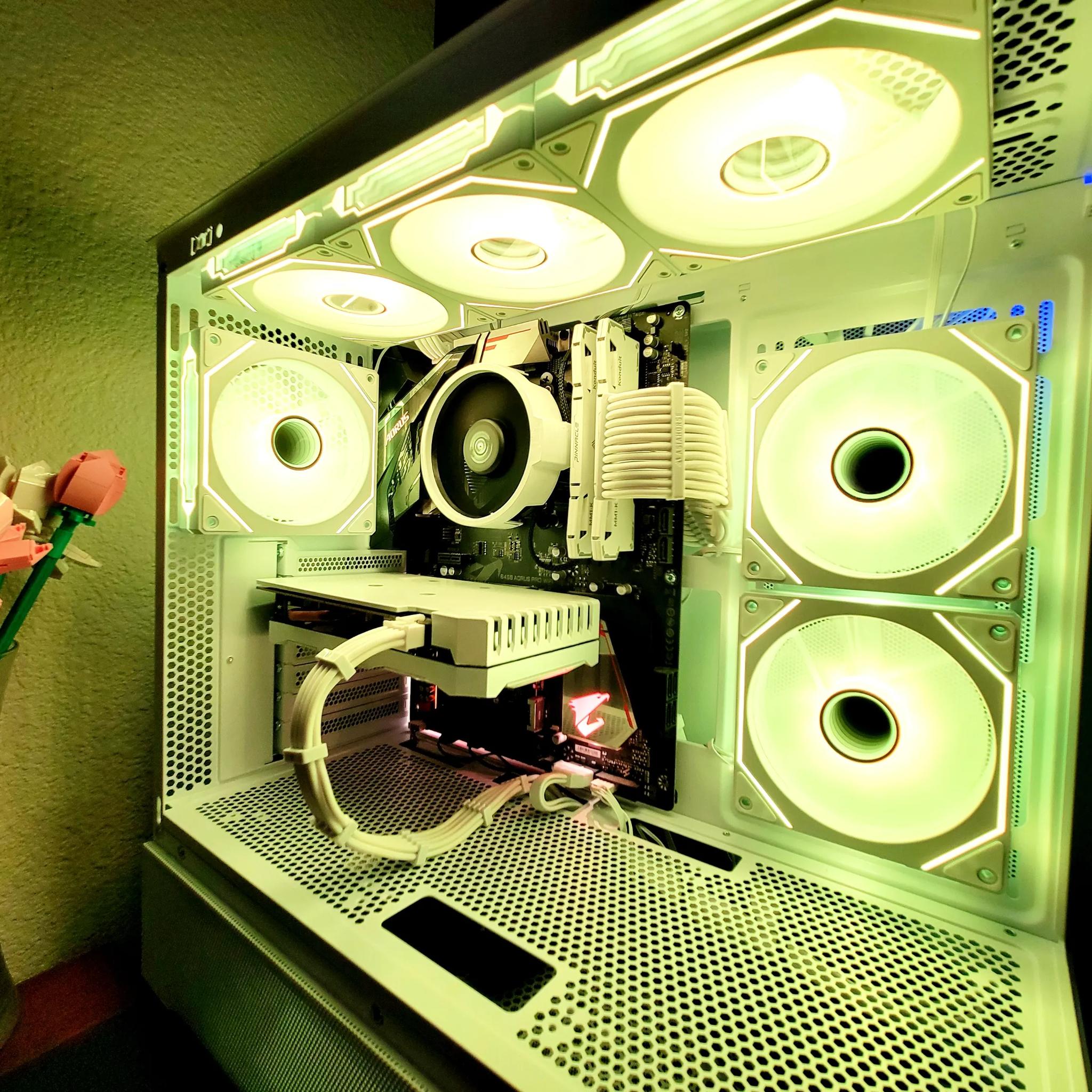 🔥Arctic Ember❄️ | RYZEN 5 + NVIDIA Gaming PC