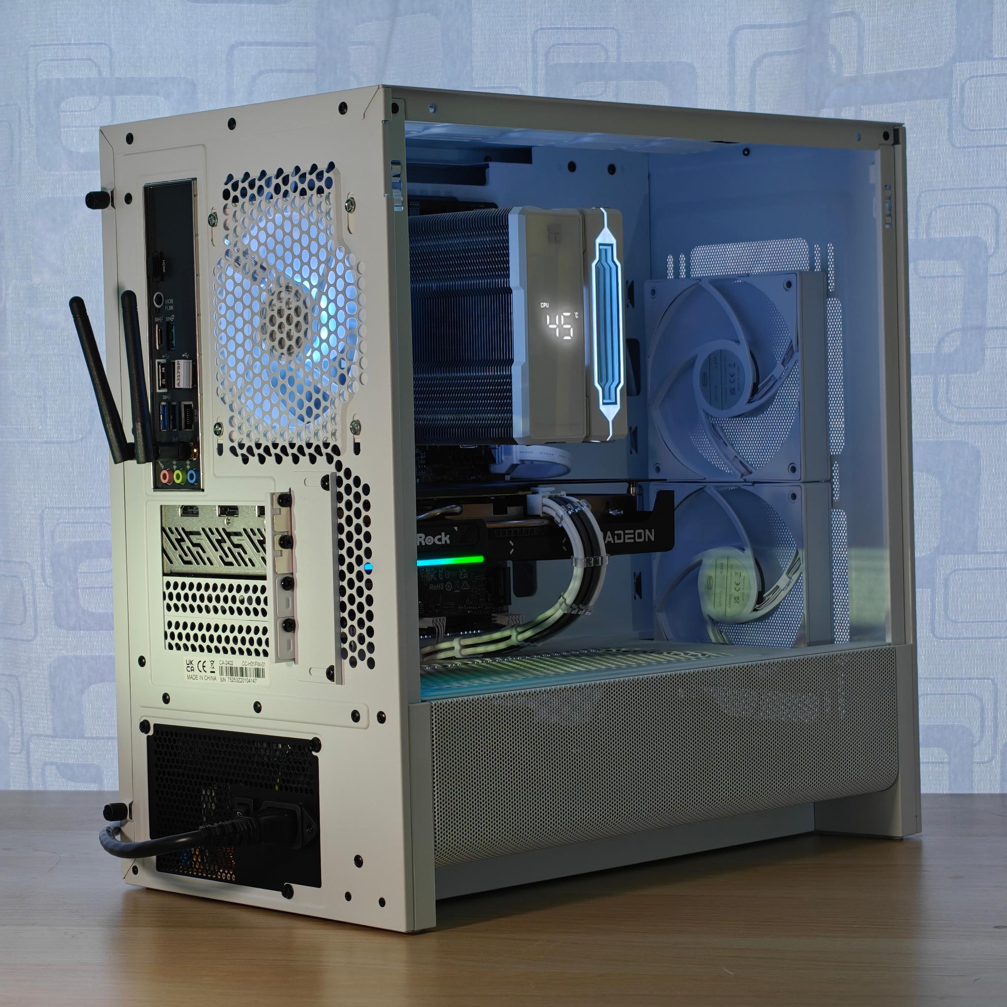 RX 9060 XT 16GB, Ryzen 5 7500X3D, 16GB DDR5, 1TB SSD | 1440P Gaming PC