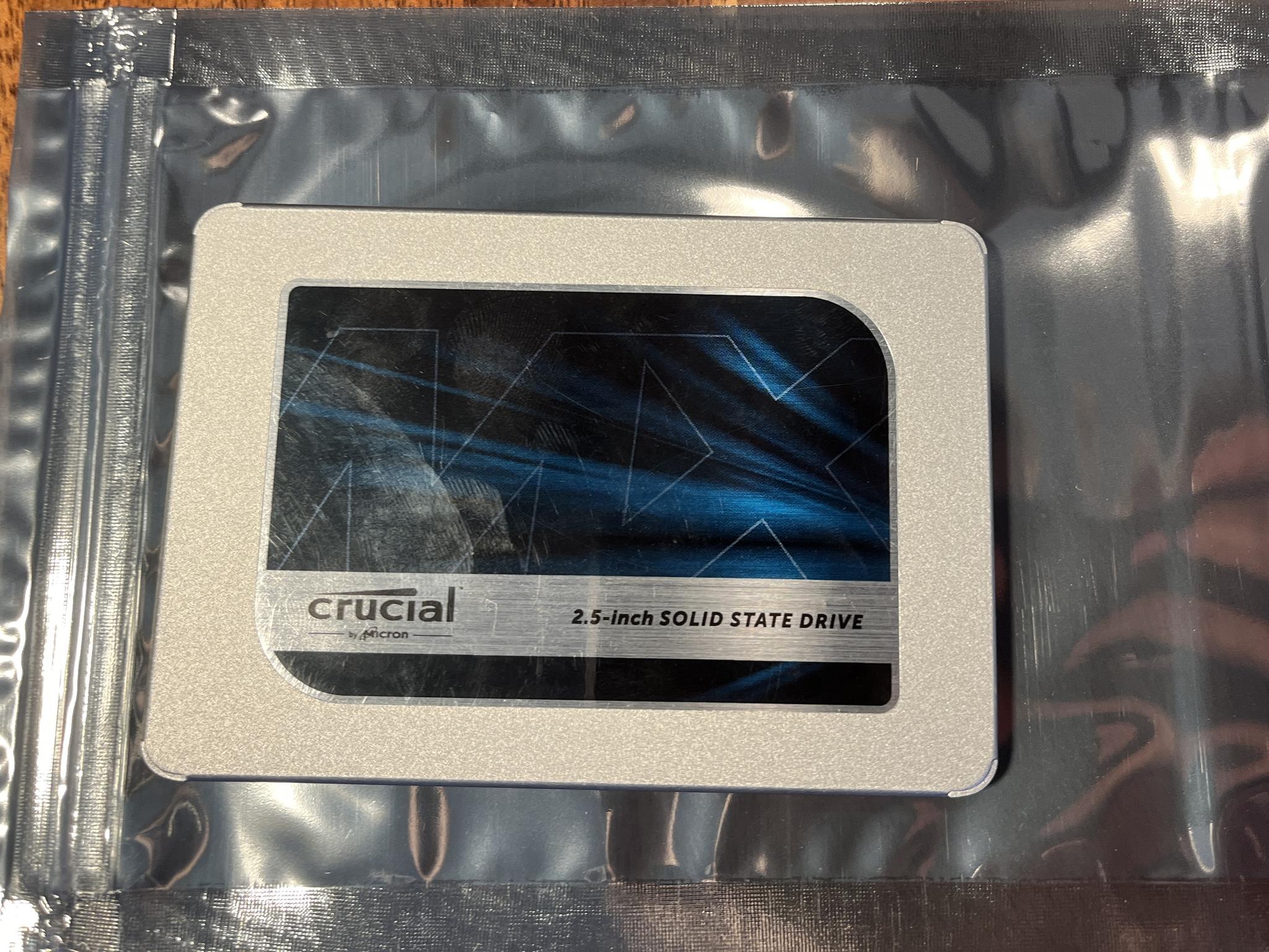 Crucial MX500 500 GB,Internal,2.5 inch (CT500MX500SSD1) Solid State Drive