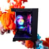💡Luminance 🌜: RX 580 8GB | Xeon E5 2650 V4 | 16GB DDR4 RAM | 512GB SSD | 5 RGB Fans | Black RGB PC