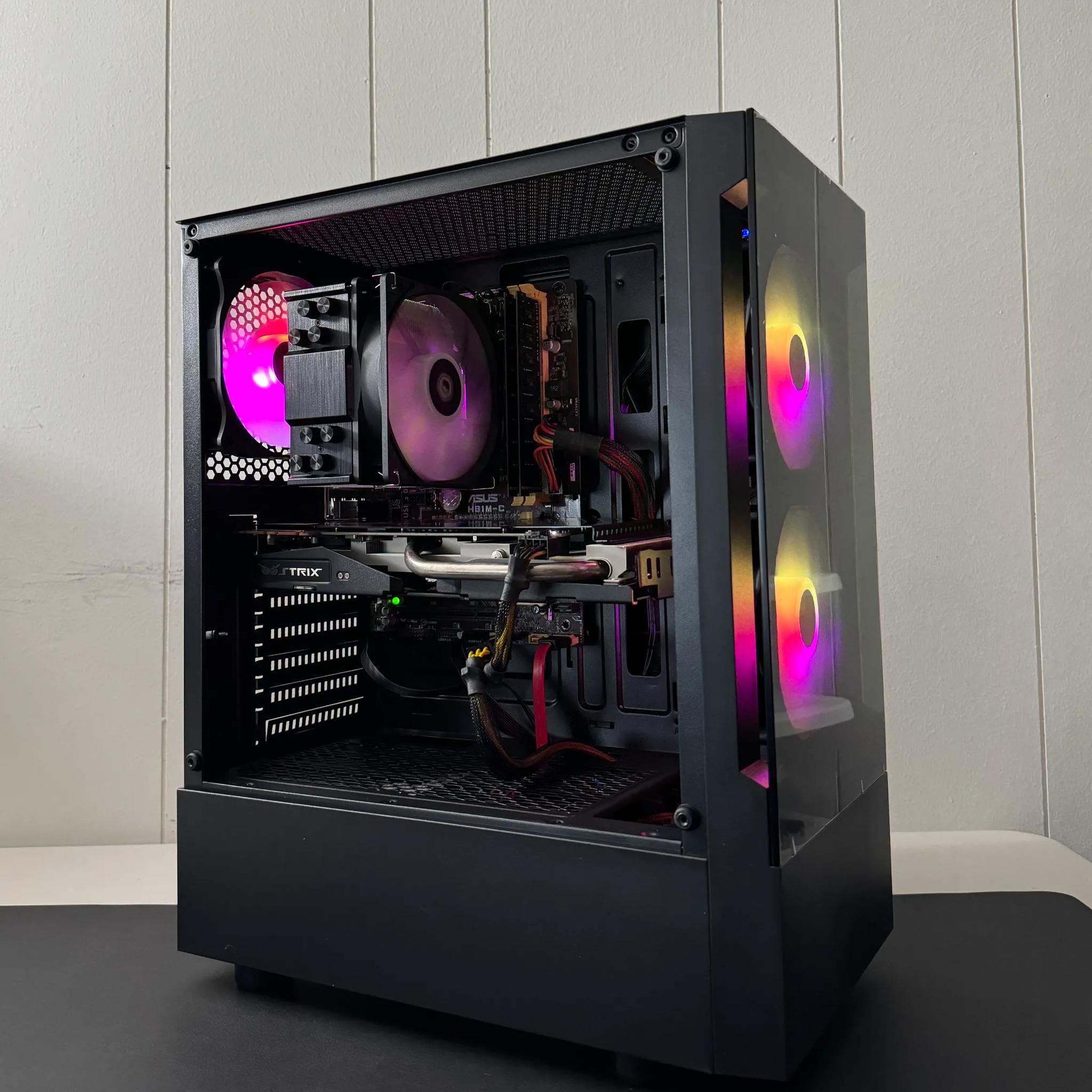 GTX 970 4GB | INTEL i7 4770s | 16GB DDR3 RAM | 256 GB SSD | Black Gaming Computer