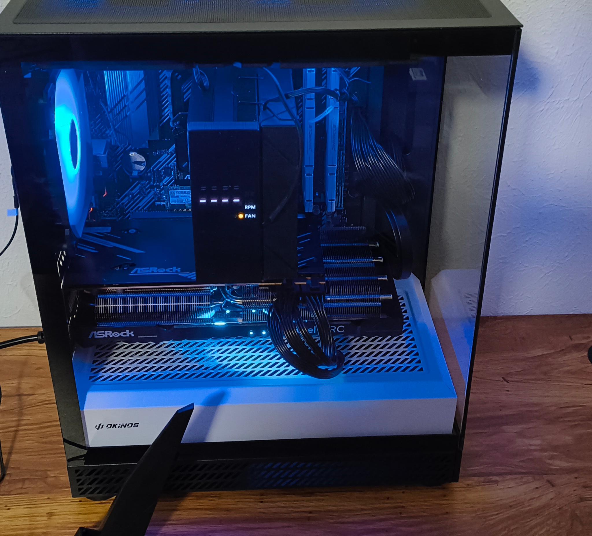 The Frigate Ryzen 5 5500 | Intel Arc A750 | DDr4 16GB | 512gb M.2 SSD | WIFI 6/BT 5.1
