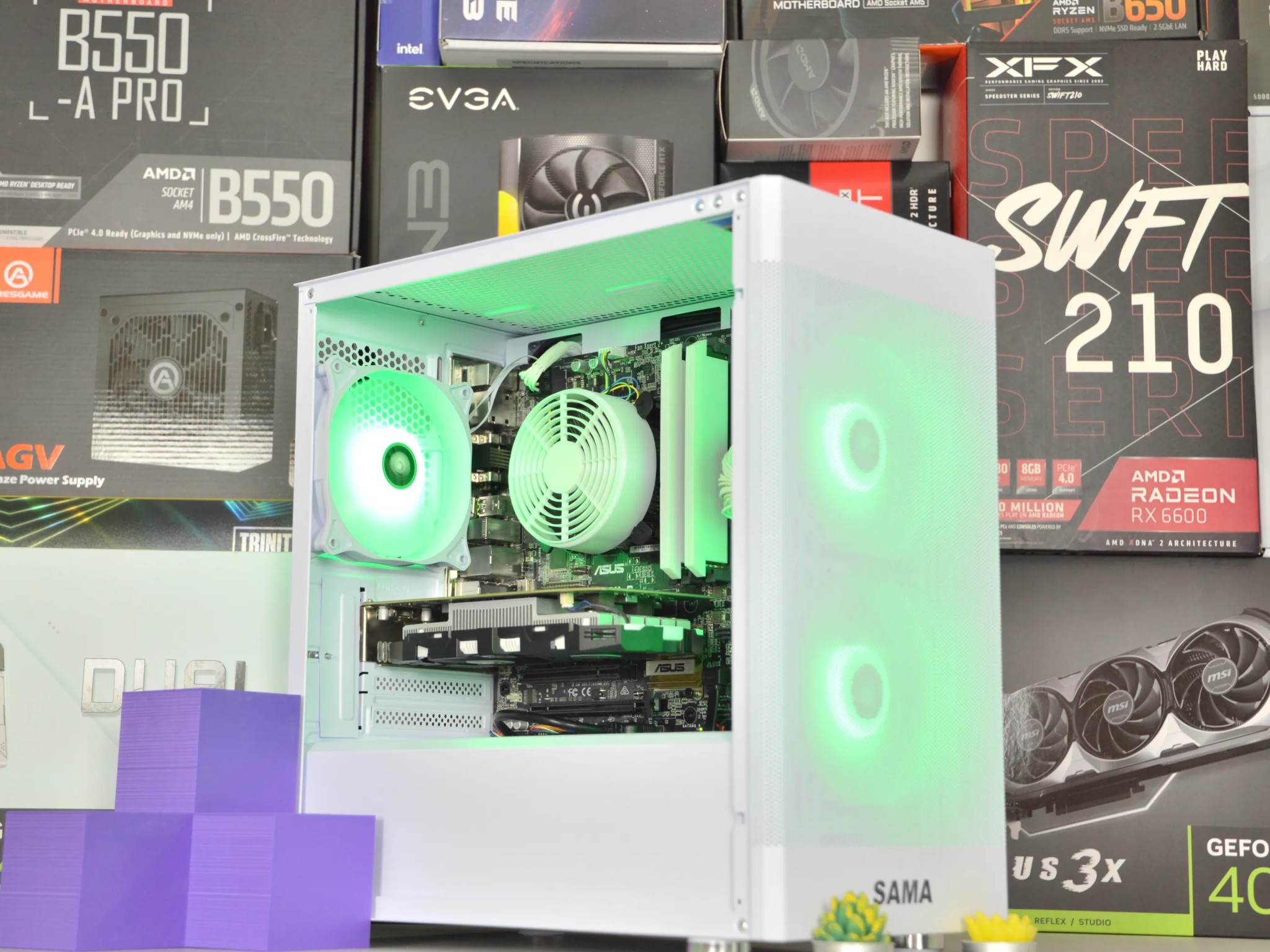 ⛸️VALUE PC⛸️| GTX 1050 Ti 4GB | INTEL i5-6600 | 16GB DDR4 RAM | 512GB SATA SSD | Ice Rink |
