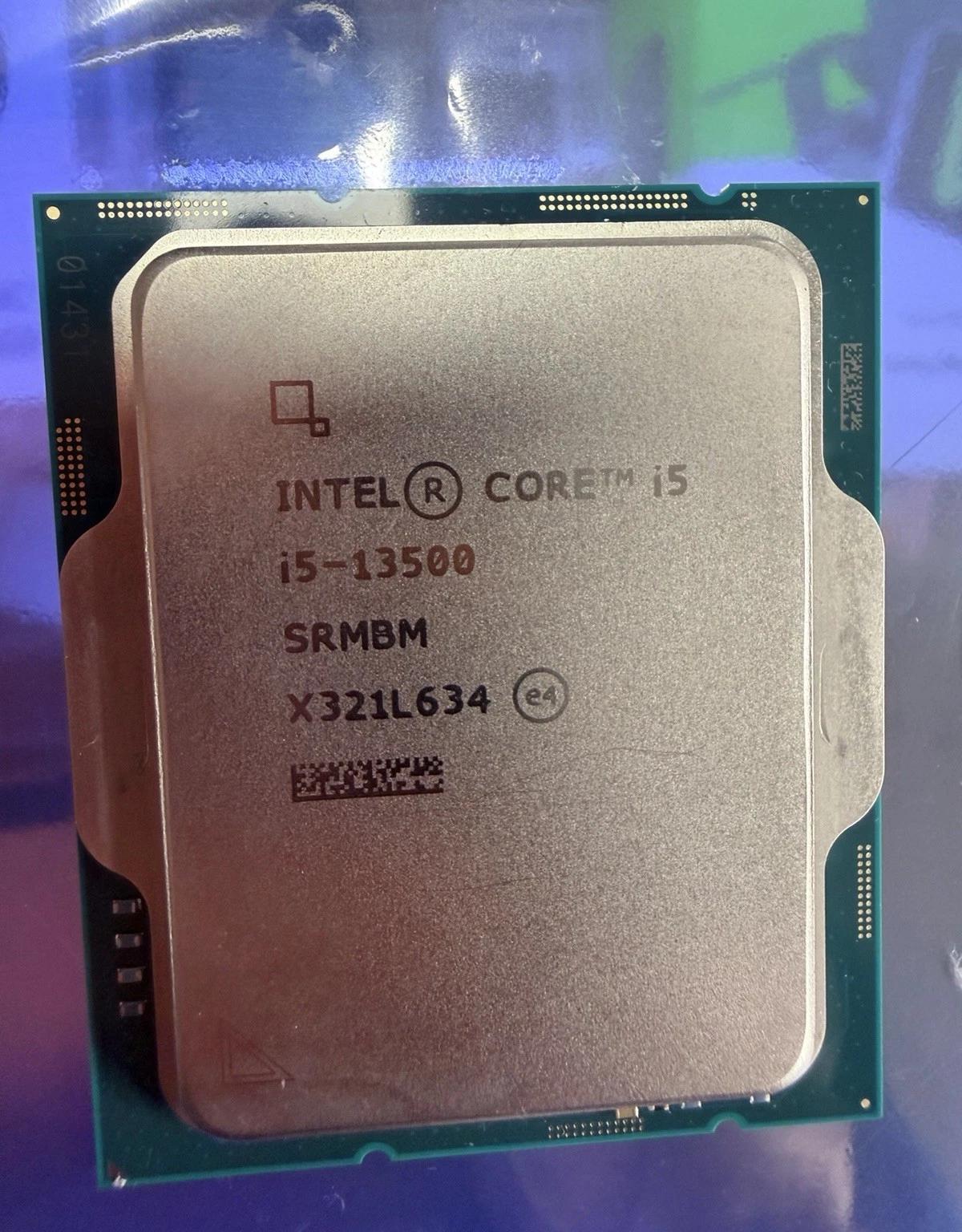 Intel Core i5-13500 LGA 1700 Processor 14 cores 24MB Cache, up to 4.8 GHz
