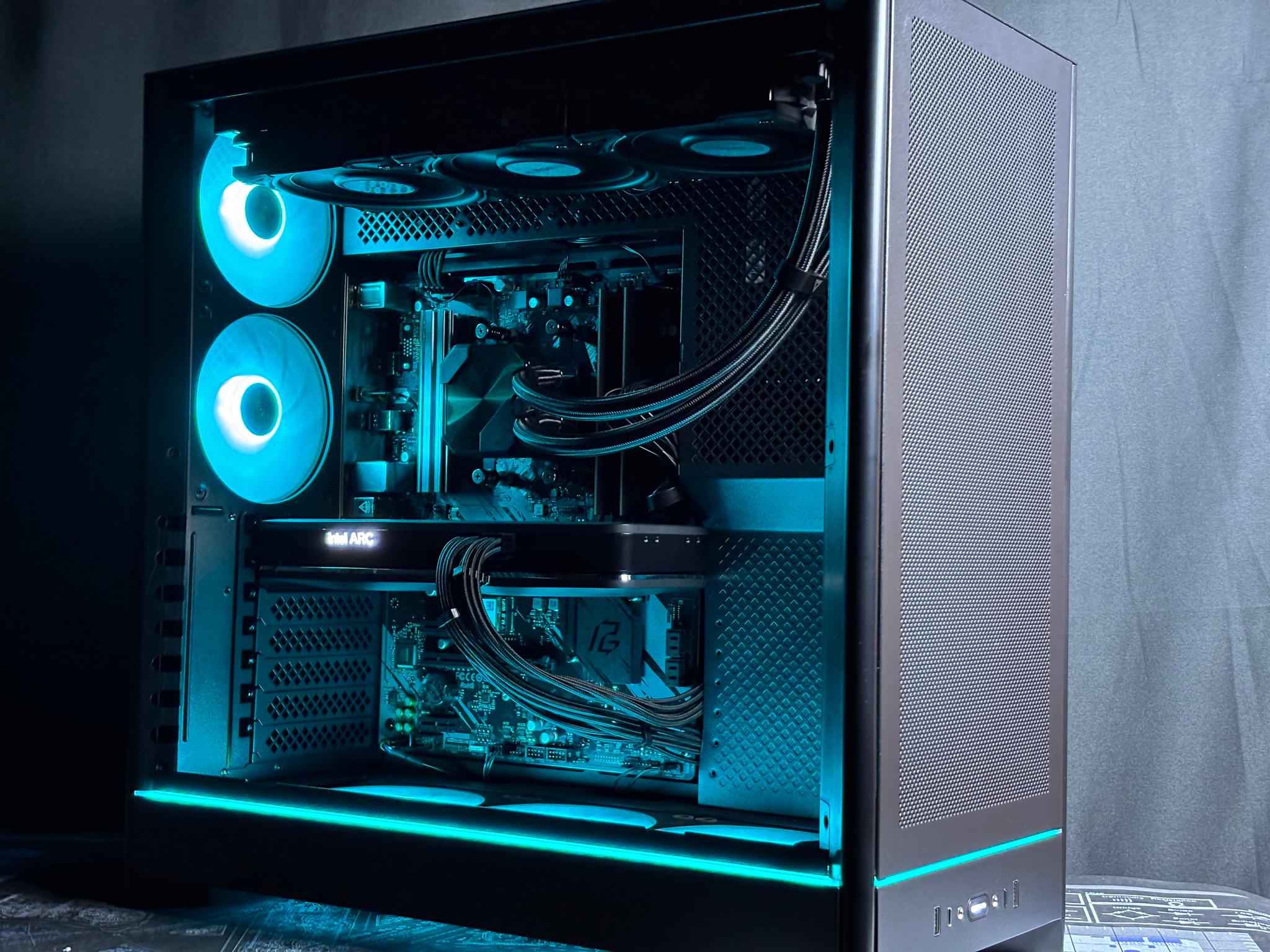 🖤GAMING PC🖤 Ryzen 5 5500 | Arc A750 | 16gb DDR4 | 500 GB M.2 SSD🔥