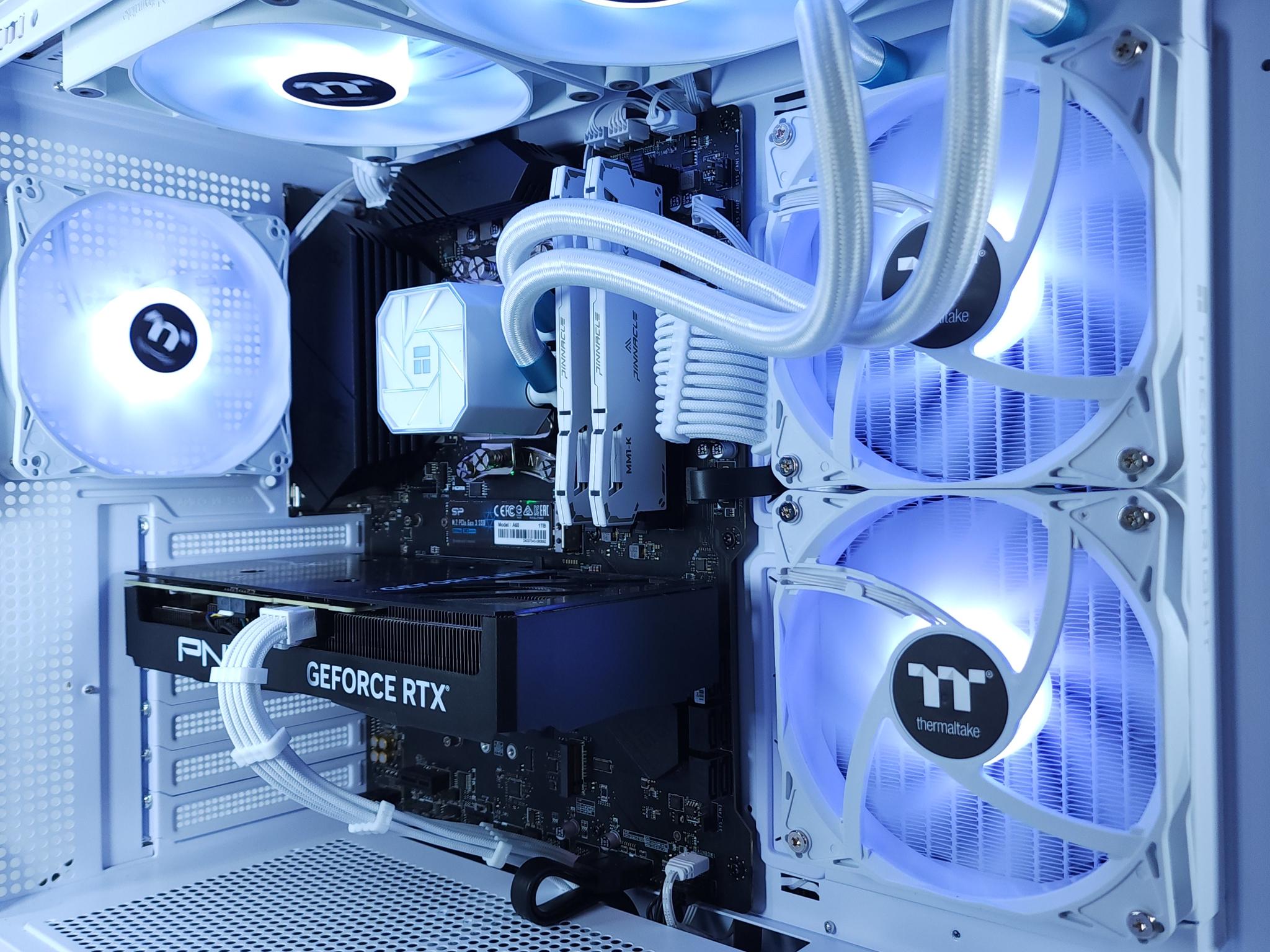 🤍RTX 4070●Ryzen 7 5800X●1080p/1440p Gaming Computer