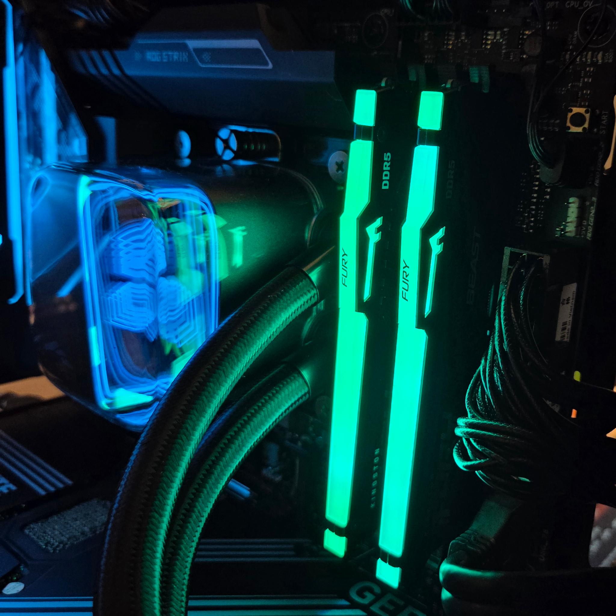 Kingston Fury Beast DDR5-5200 16GB (2x8GB) 5200MHz RGB