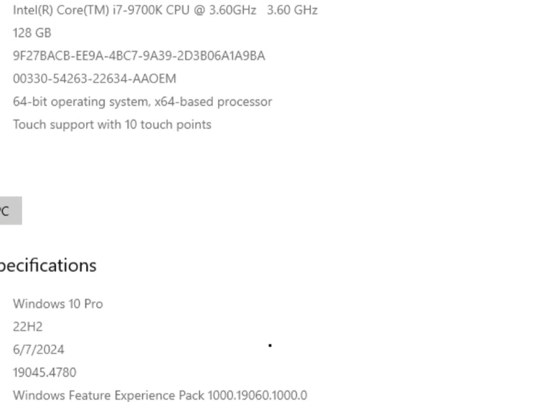 Asus Strix Z390 w/I7 9700k