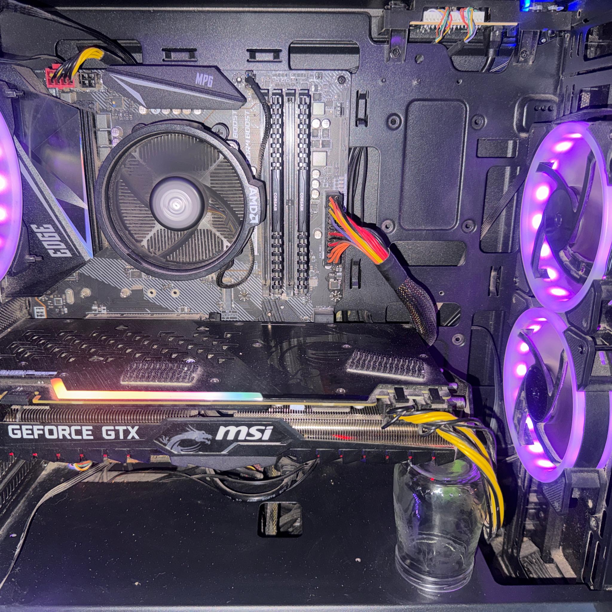 GeForce GTX 1080 Ti Custom Gaming PC - Ryzen 5 3600, 16GB RAM