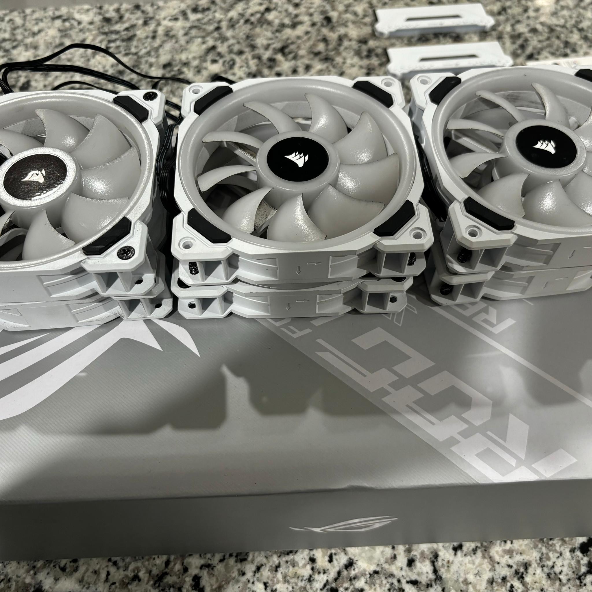 5900X, Motherboard, Ram, AIO, Fans and Fan Hub Combo