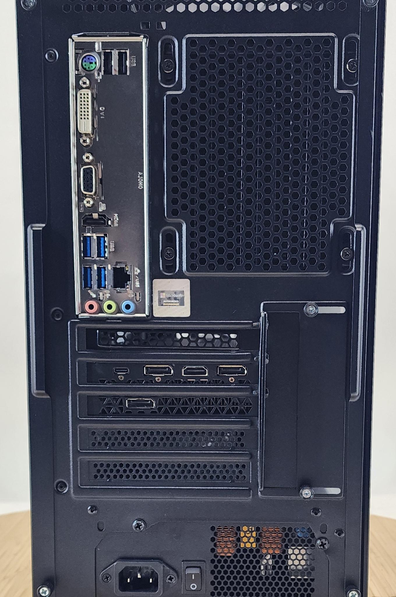Gaming PC Ryzen 5 5500 16GB RAM 512GB SSD + 1TB HDD RTX 2070 SUPER 8GB Win11 PC