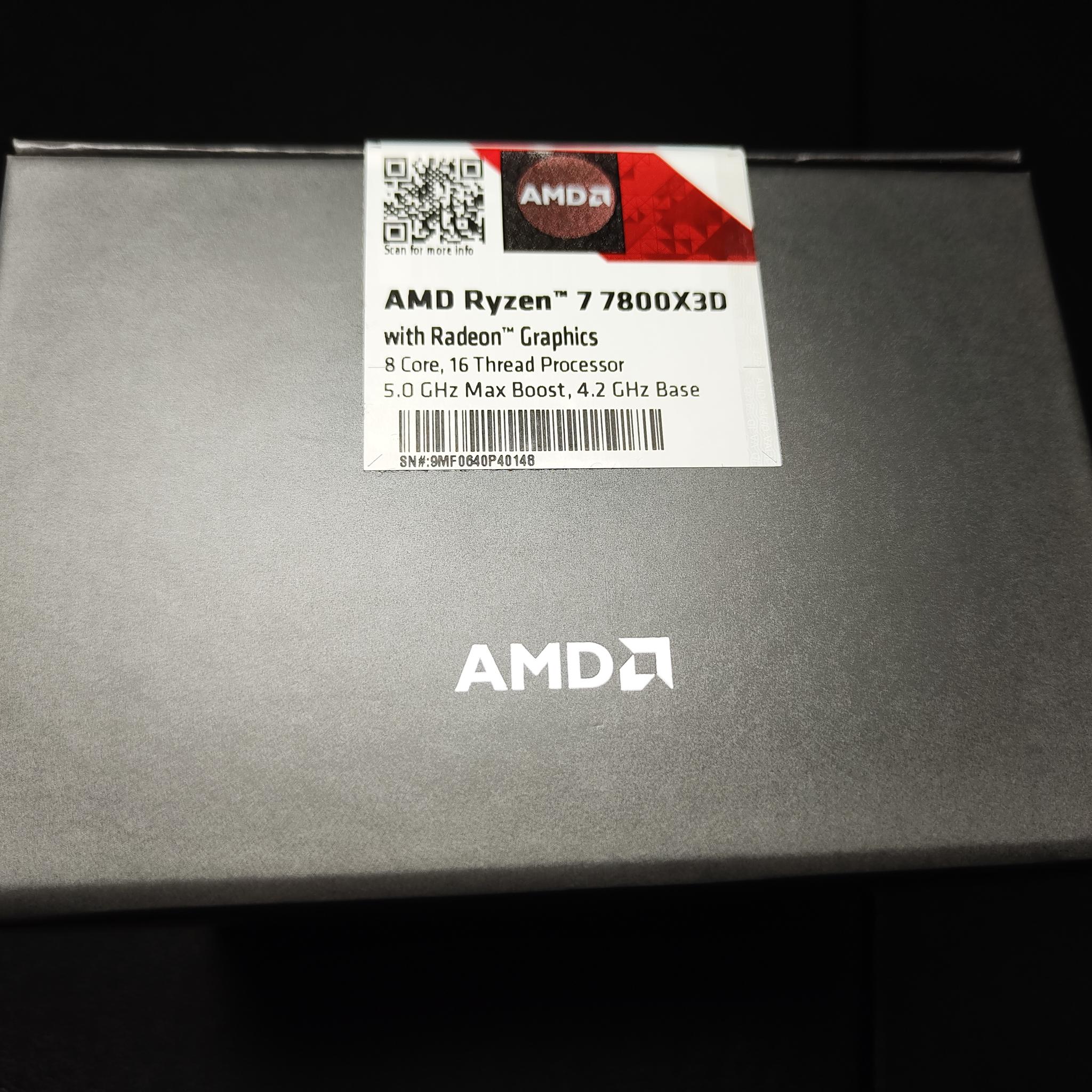 AMD Ryzen 7 7800X3D BRAND NEW SEALED