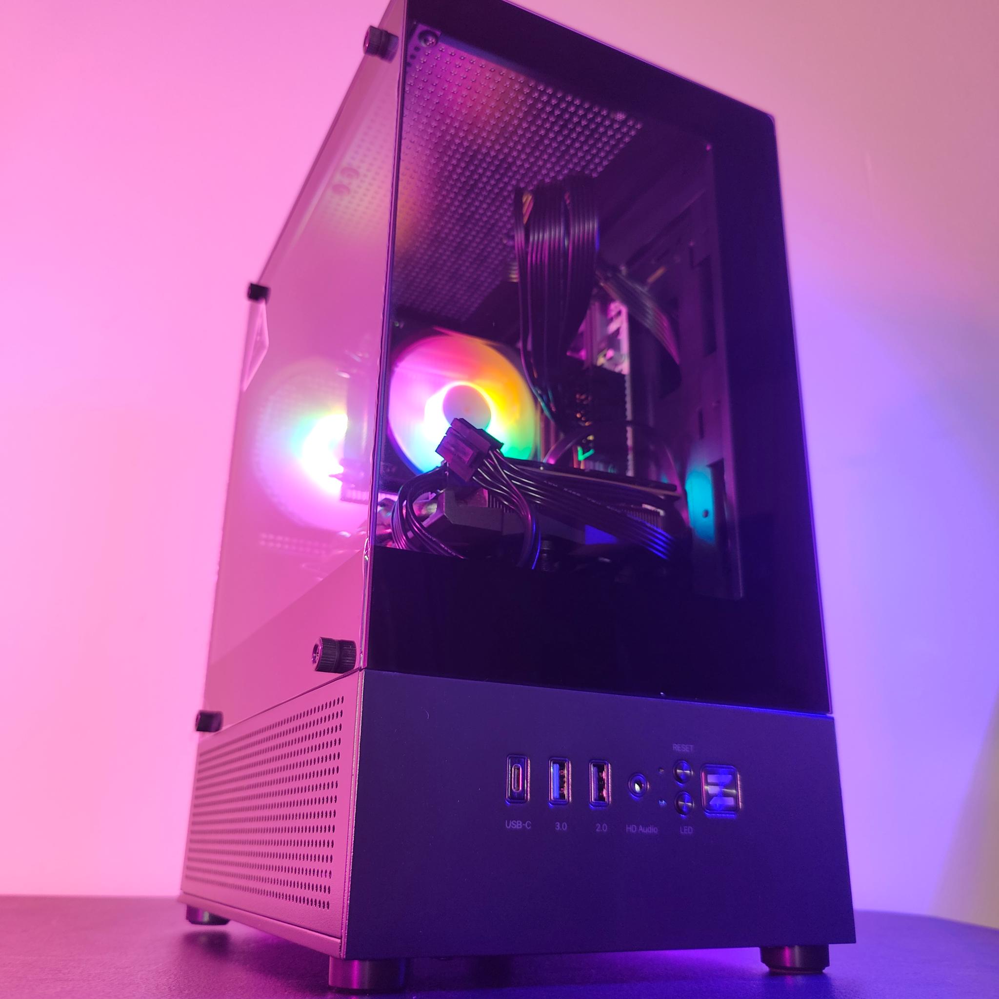 Custom 16 Core 32 Thread Xeon 8GB DDR4 GTX 960 M.2 SSD + HDD Storage Zalman Compact Windows PC