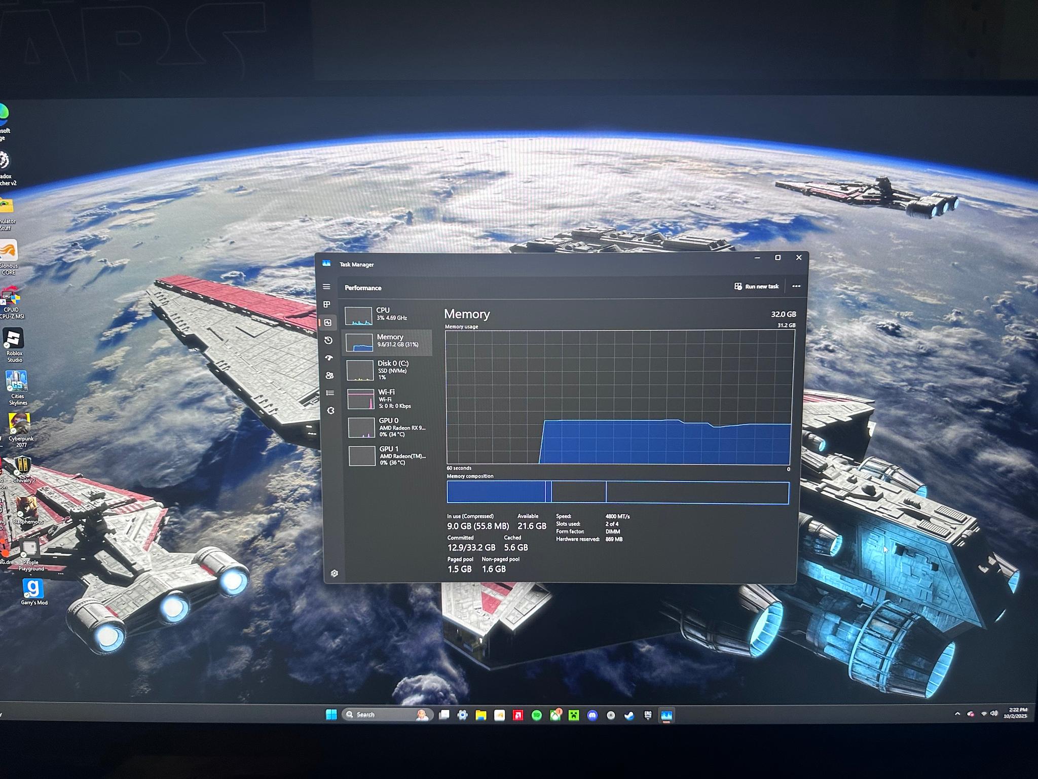 Project Void: 🌌NightFall Edition 🌌 (Ryzen 7 7700x, 9070xt, 32gb DDR5 ram) 4K/1440p machine