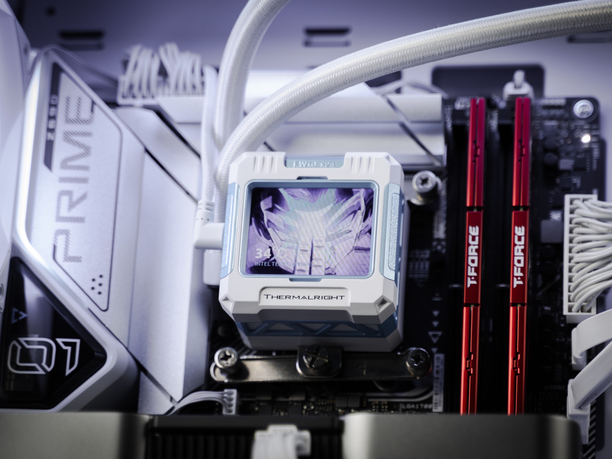 “ProForm 01” RTX 4070 FE i7 14700F 2TB 32GB Windows 11 Liquid Cooled Workstation Gaming PC