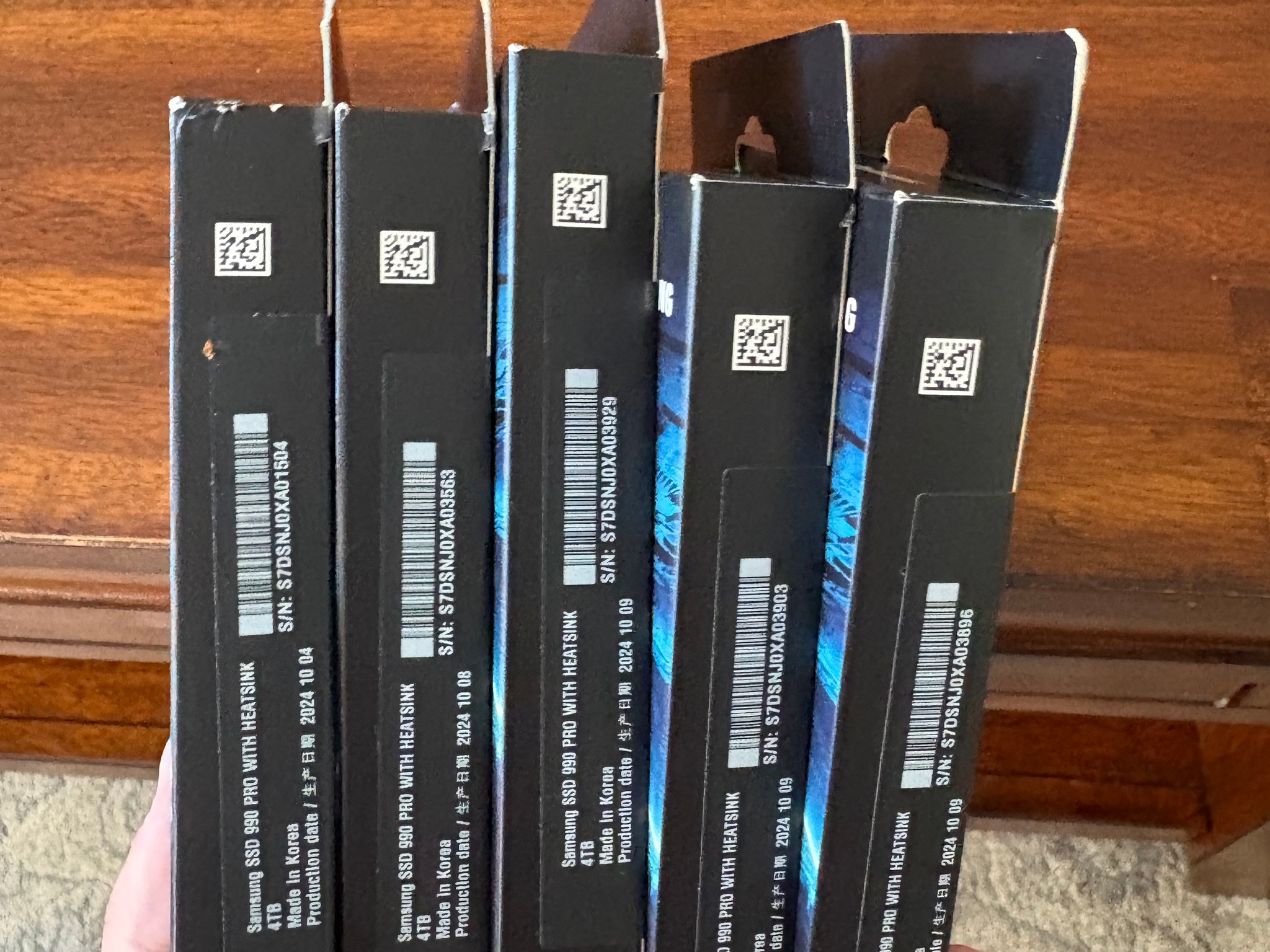 Samsung 990 Pro 4TB SSD w/ Heatsink