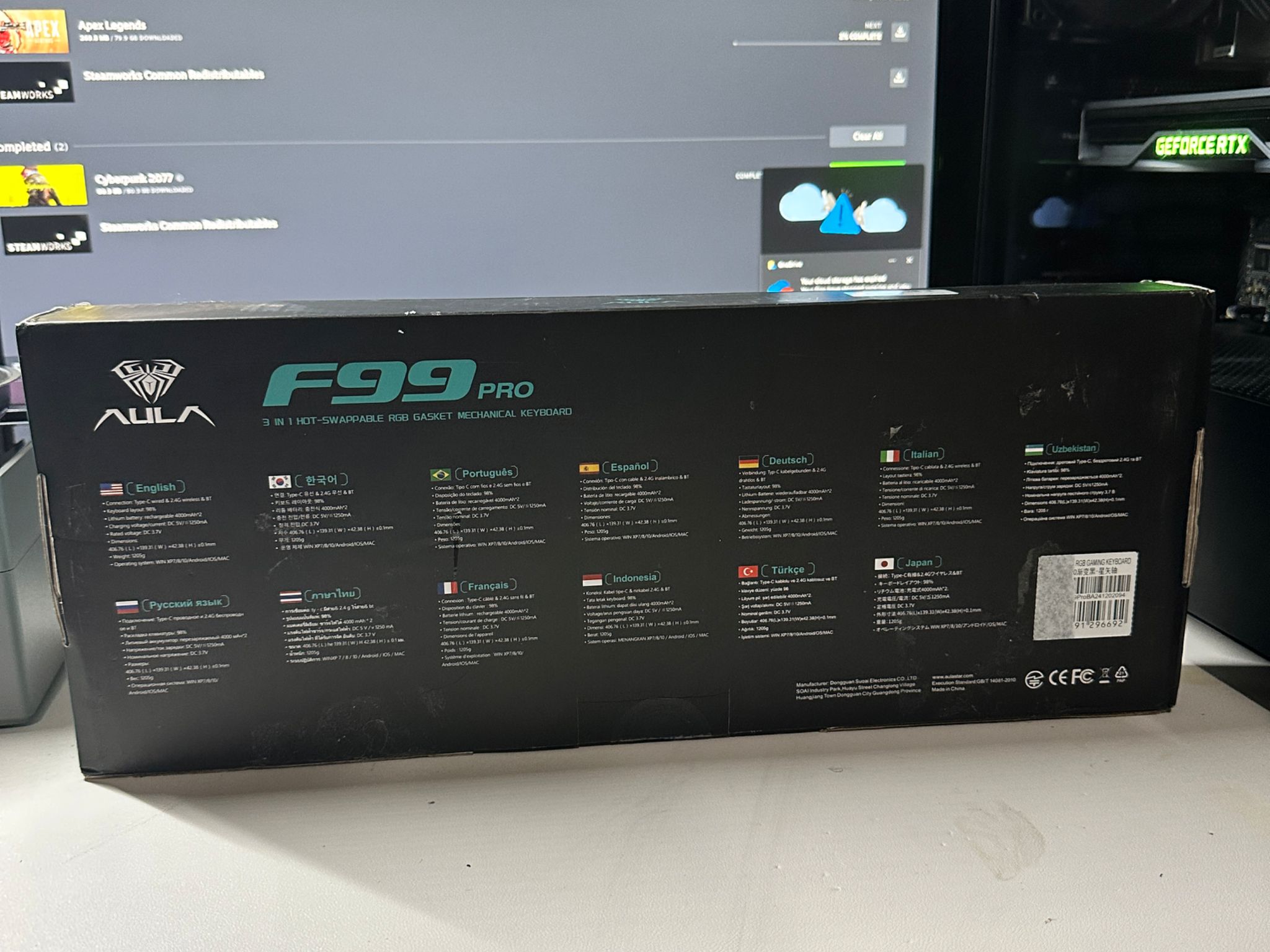 Aula F99 Pro (Brand New)