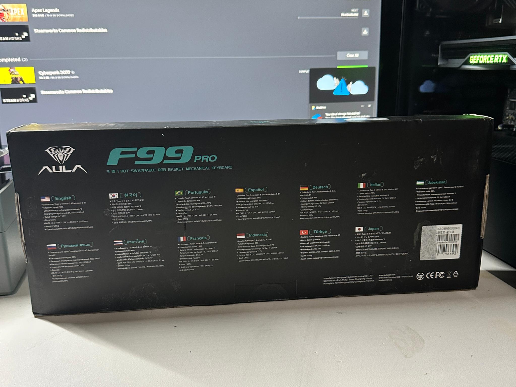 Aula F99 Pro (Brand New)