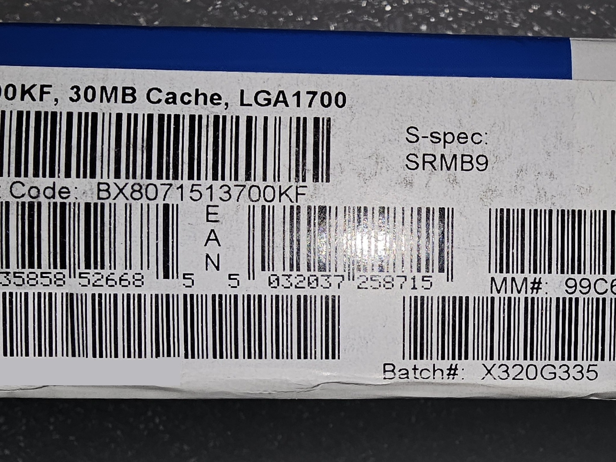 Intel Core i7-13700KF