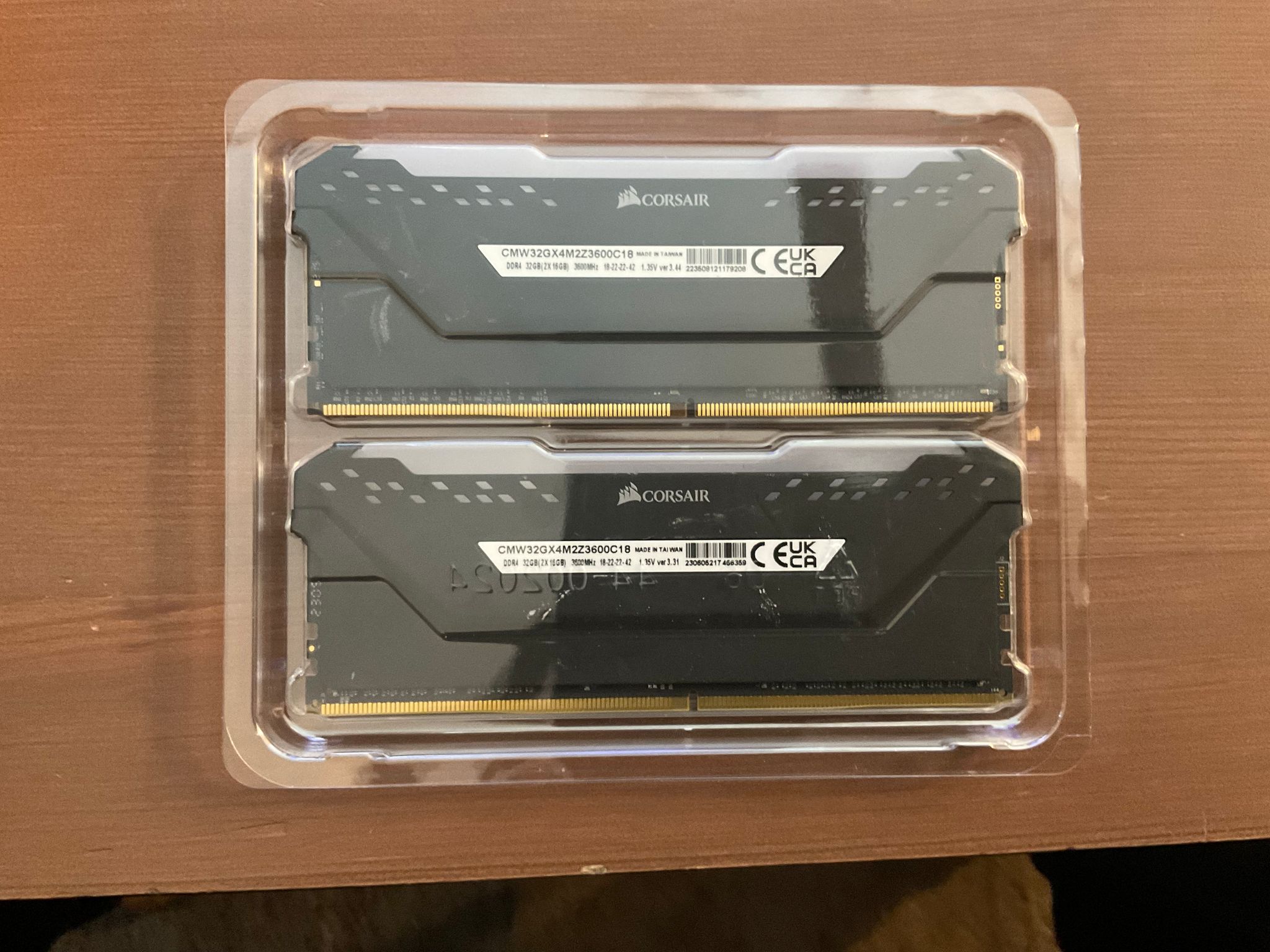 Like New! Corsair Vengeance RGB PRO 32GB (2x16) 3600MHz CL18 (AMD-Optimized)
