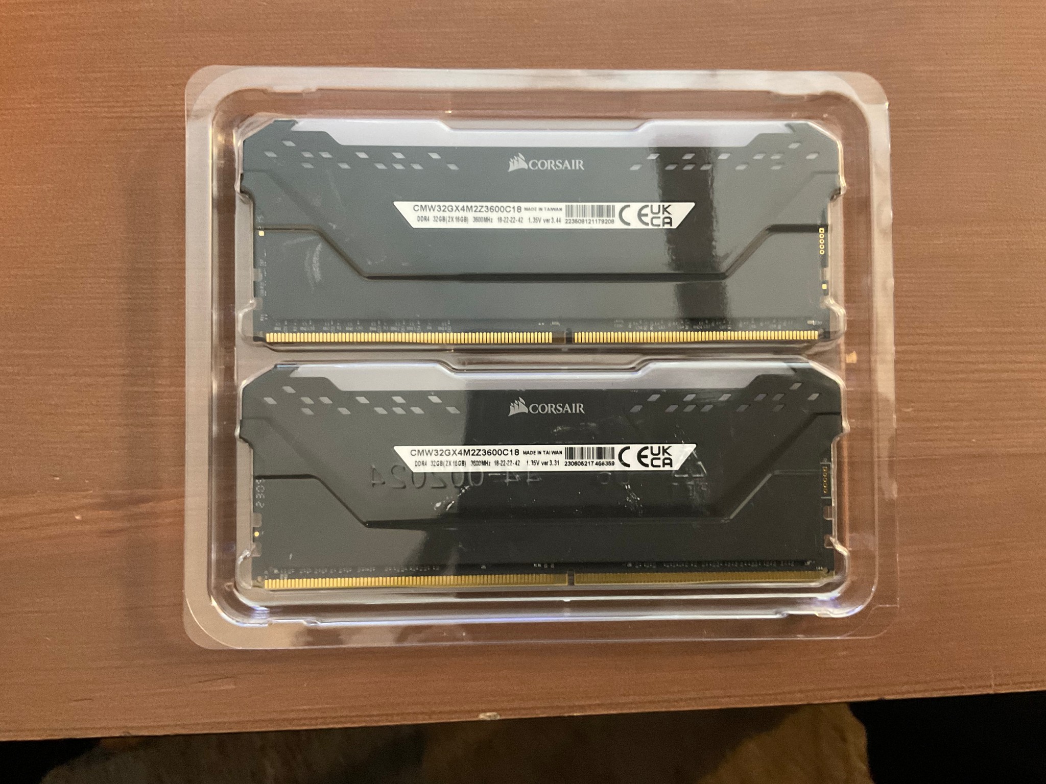 Like New! Corsair Vengeance RGB PRO 32GB (2x16) 3600MHz CL18 (AMD-Optimized)