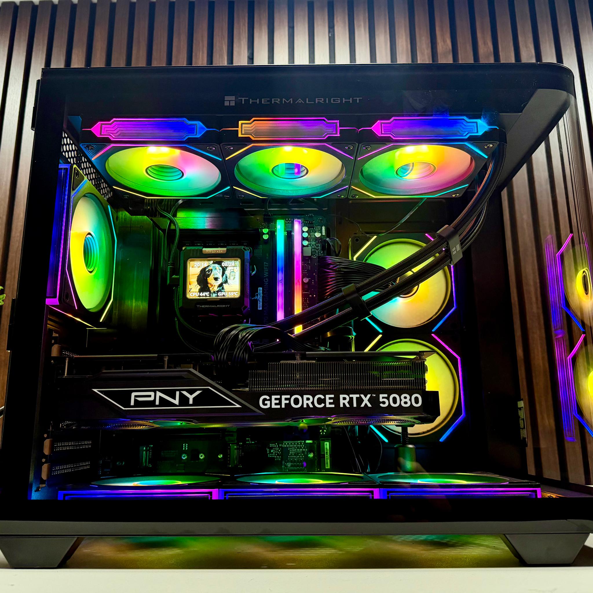 RTX 5080 | Ryzen 9900X3D | 64GB DDR5| 2TB M.2 | 1200 Watt Corsair Tier A Gold PSU