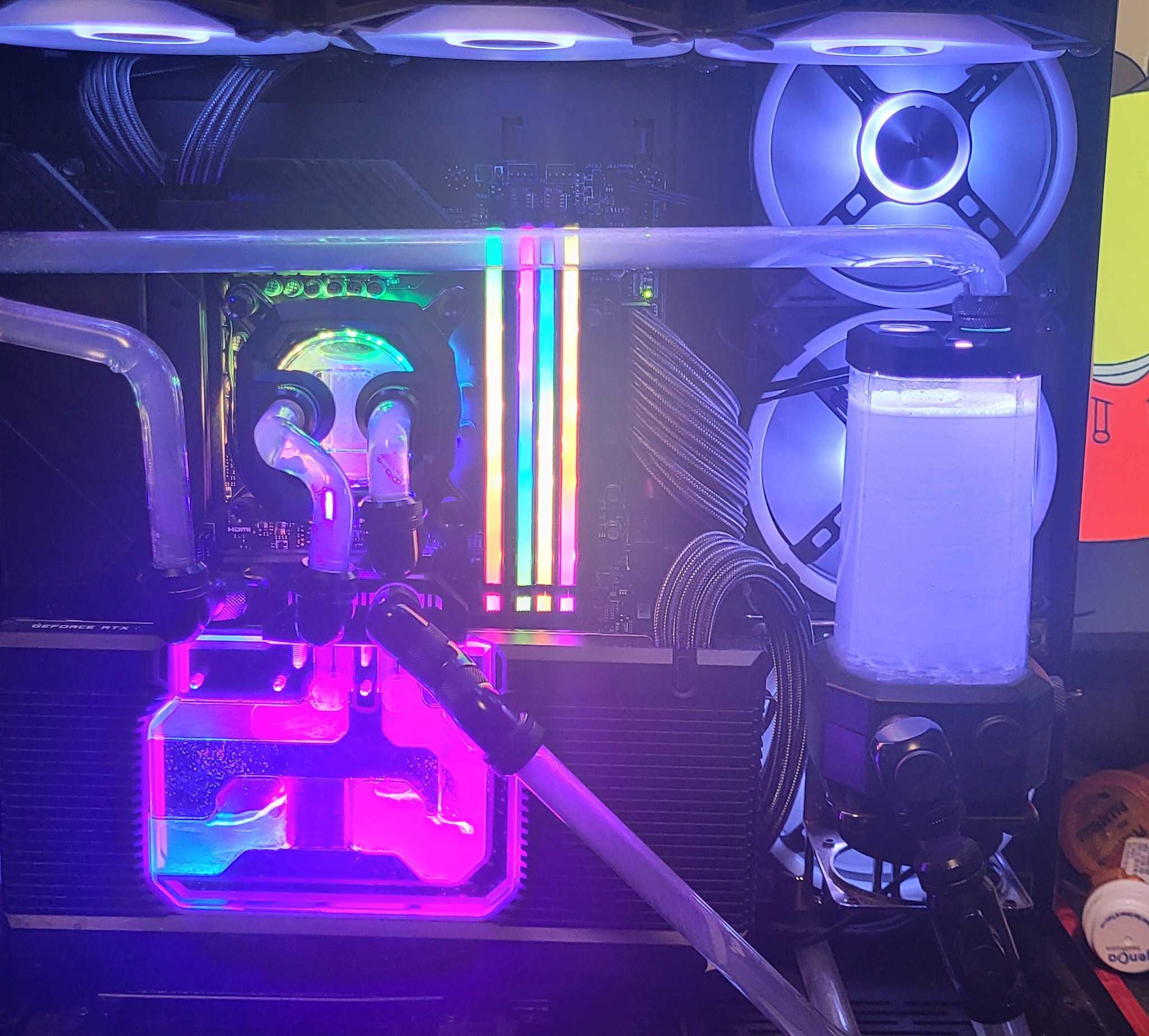 Gaming PC Custom Water Cooled intel i5-12600k RTX 4080