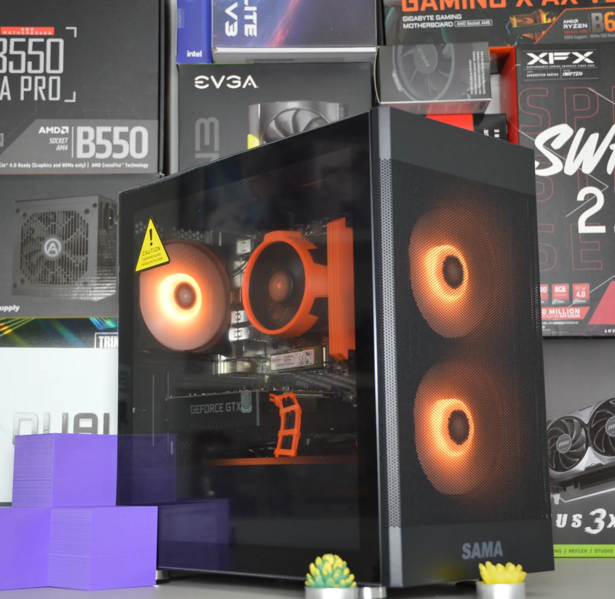 ⚫🍂| GTX 1660 SUPER 6GB | RYZEN 5 2600 | 16GB DDR4 RAM | 1TB NVME SSD | Midnight Autumn |