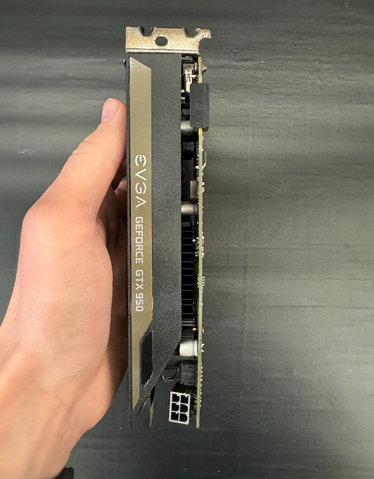 EVGA GeForce GTX 950 2GB GDDR5 Graphics Card - DVI, HDMI, DisplayPort
