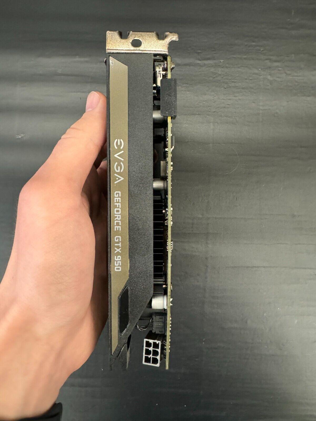 EVGA GeForce GTX 950 2GB GDDR5 Graphics Card - DVI, HDMI, DisplayPort
