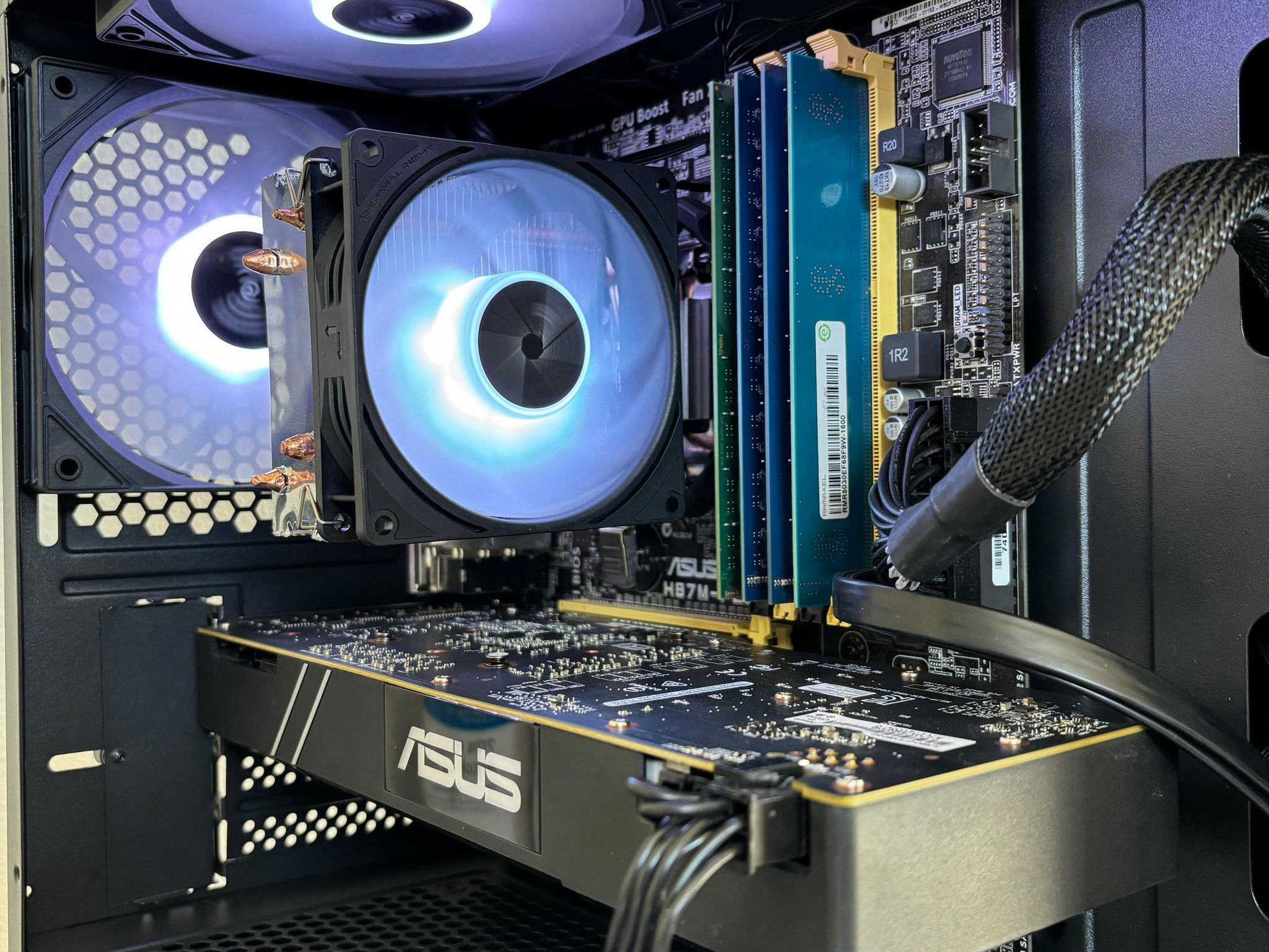 Budget Gaming PC RGB | i7-4770* + GTX 1060 6GB + 16GB RAM