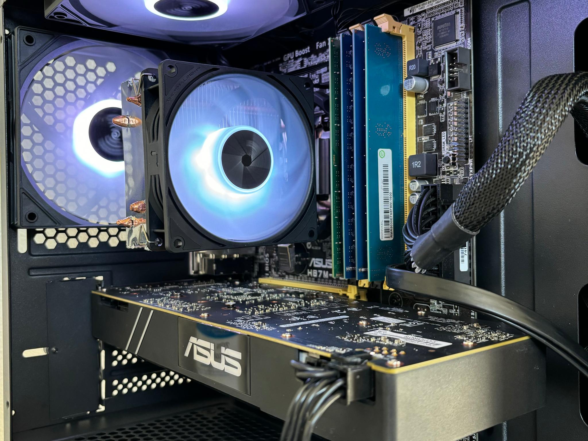 Budget Gaming PC RGB | i7-4770* + GTX 1060 6GB + 16GB RAM