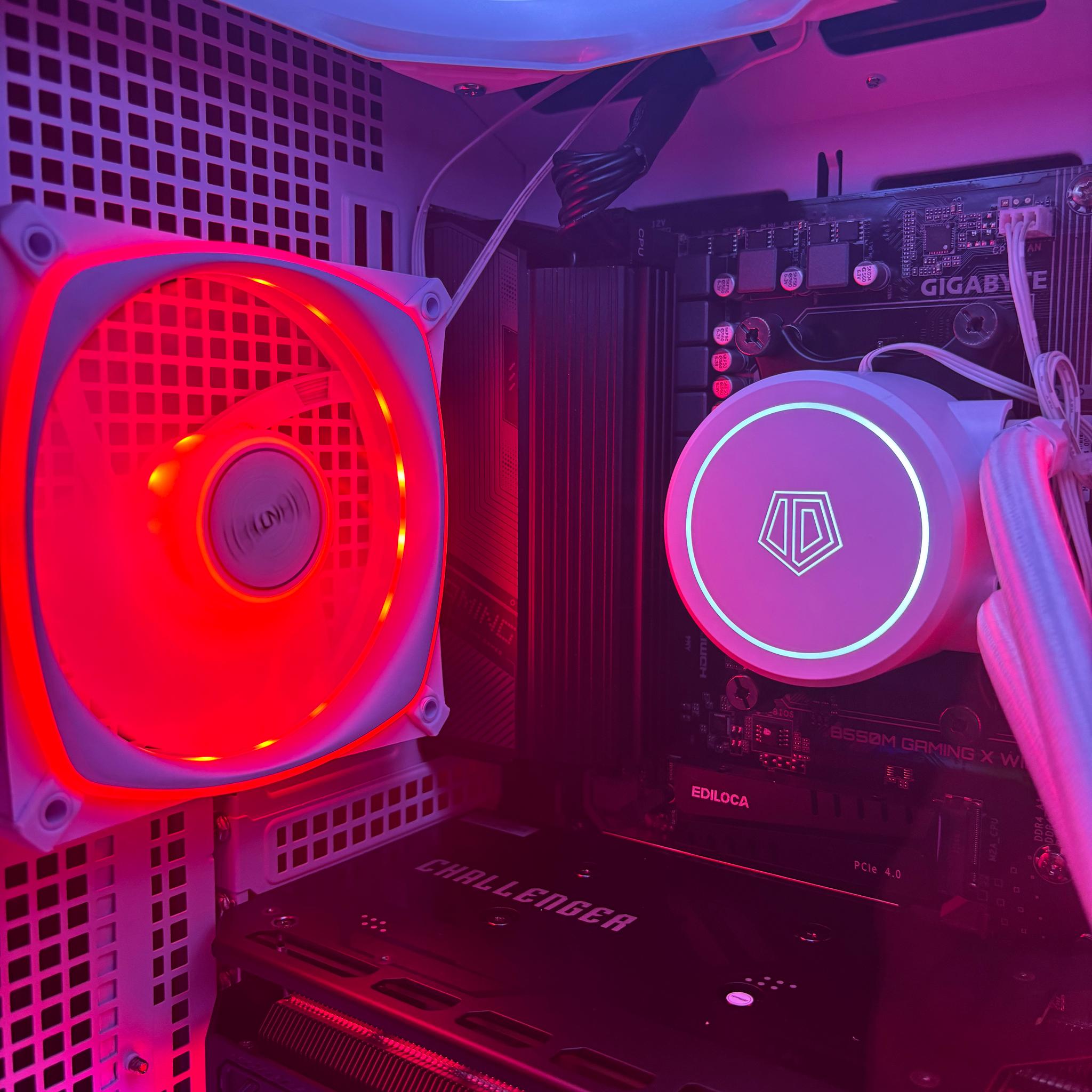 Gundam 1080p & 1440P Gaming PC | Arc B580 12 GB | Ryzen 5 5600X | 100% Set Up & Ready to Play
