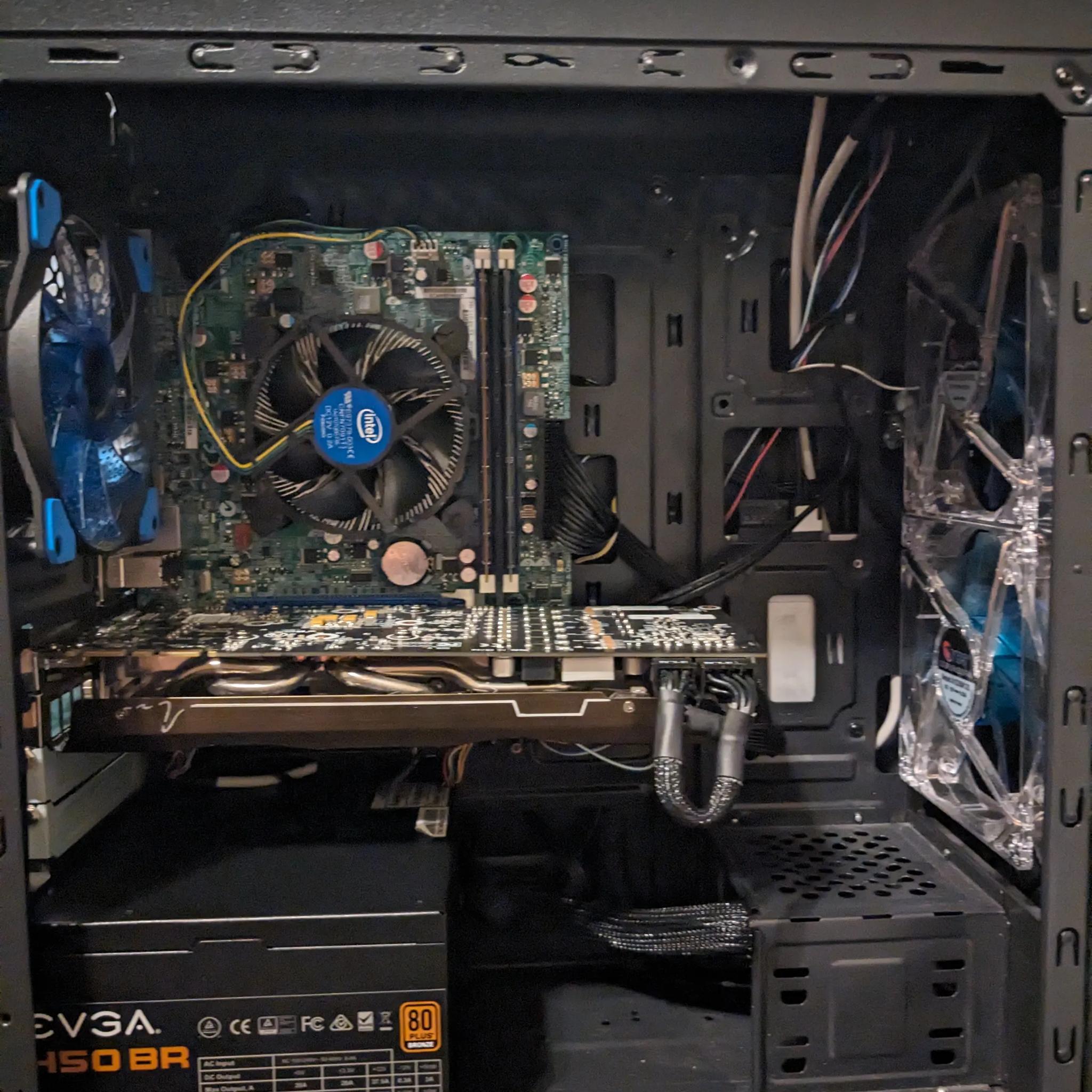 FREE SHIP || "Smurf Party" || Win11, WiFi, i5 3470, 16GB RAM, GTX 770 2GB, 480GB SSD