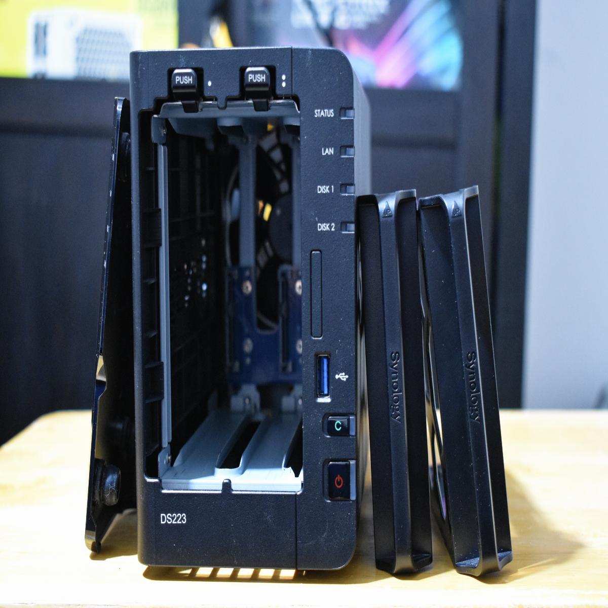 Synology 2-Bay NAS DS223 (No drives included)
