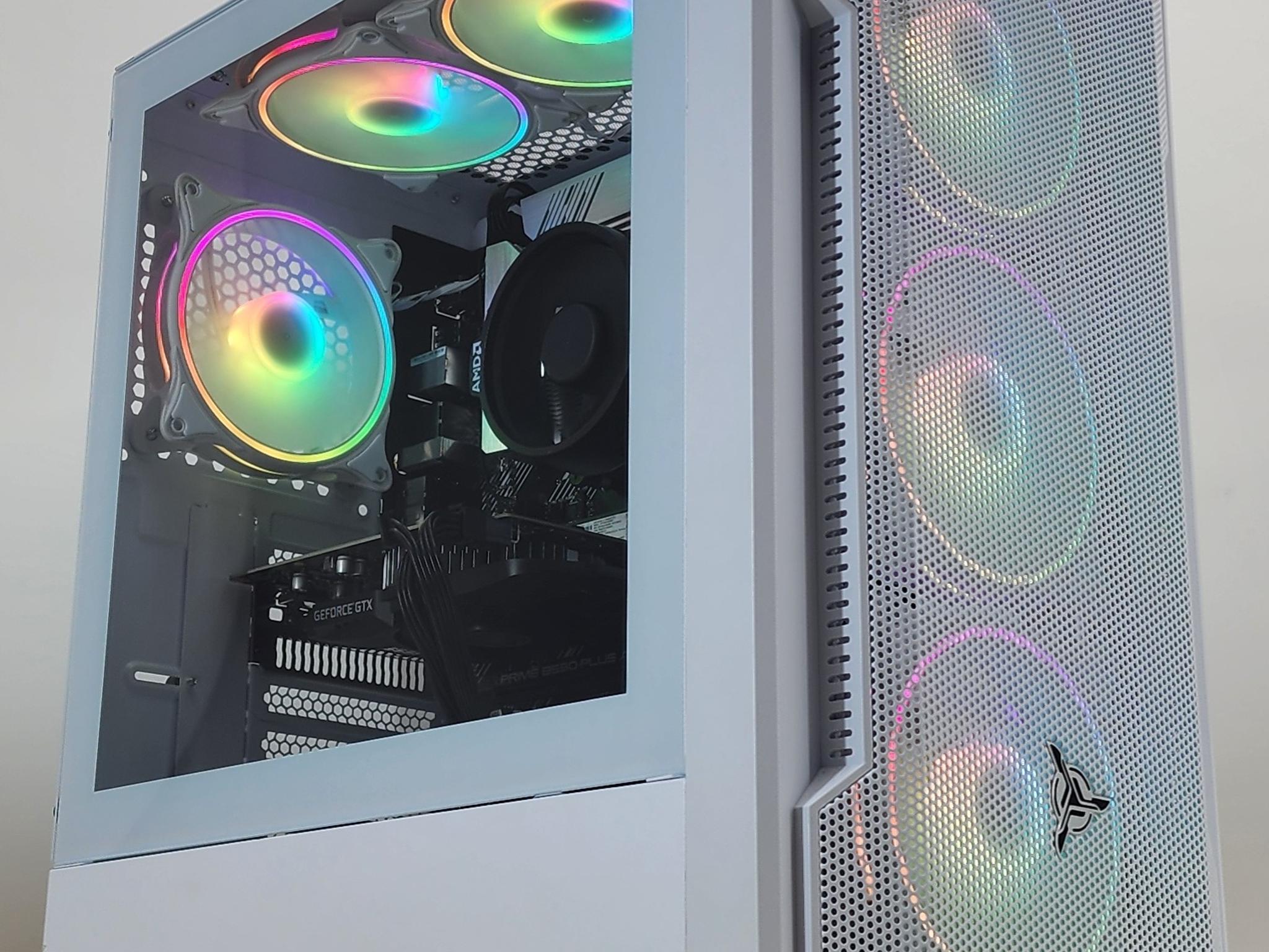 Gaming PC Ryzen 5 3600 16GB RAM 256GB SSD + 1TB HDD GTX 1650 4GB Win11 Computer