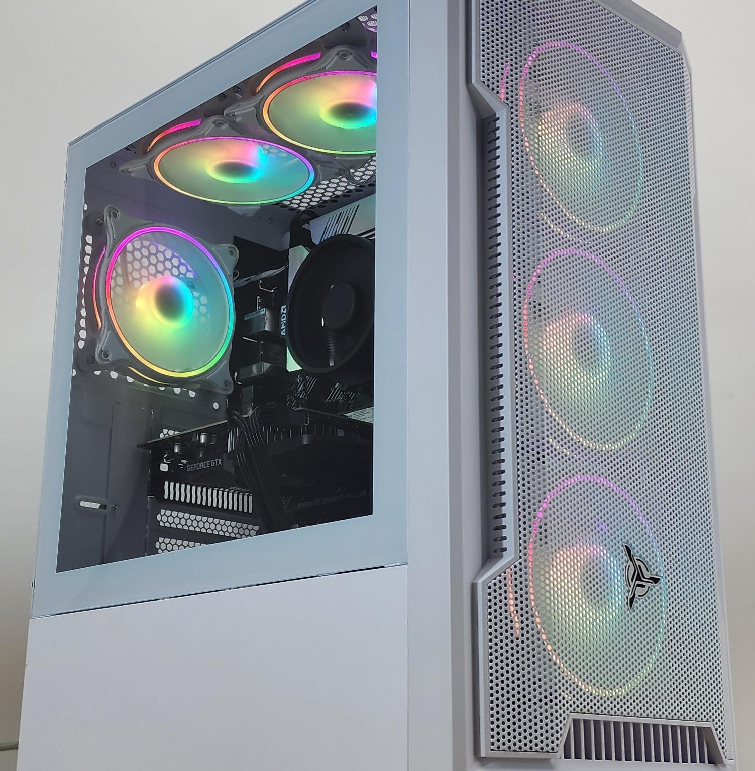 Gaming PC Ryzen 5 3600 16GB RAM 256GB SSD + 1TB HDD GTX 1650 4GB Win11 Computer