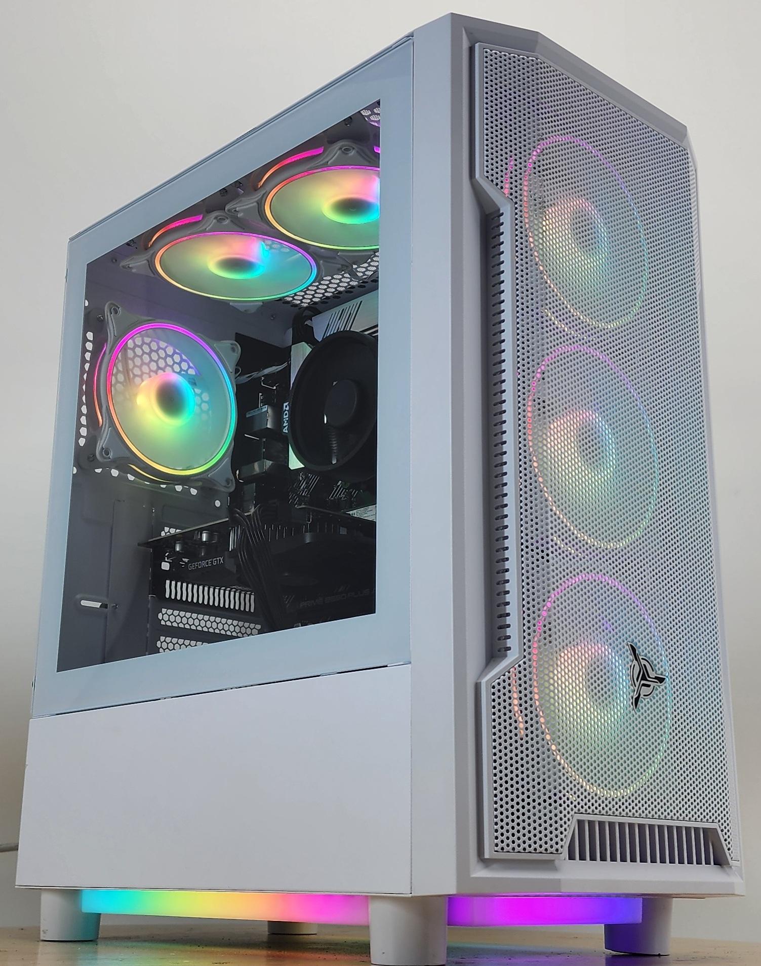 Gaming PC Ryzen 5 3600 16GB RAM 256GB SSD + 1TB HDD GTX 1650 4GB Win11 Computer